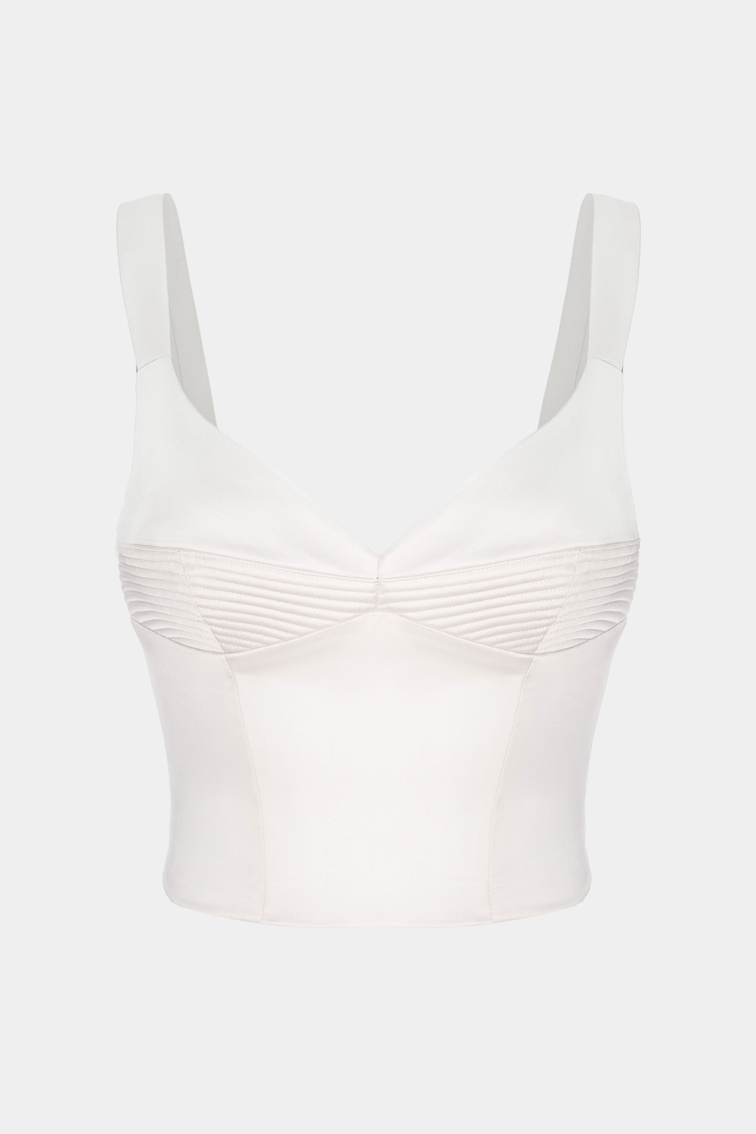 Haze Corset White
