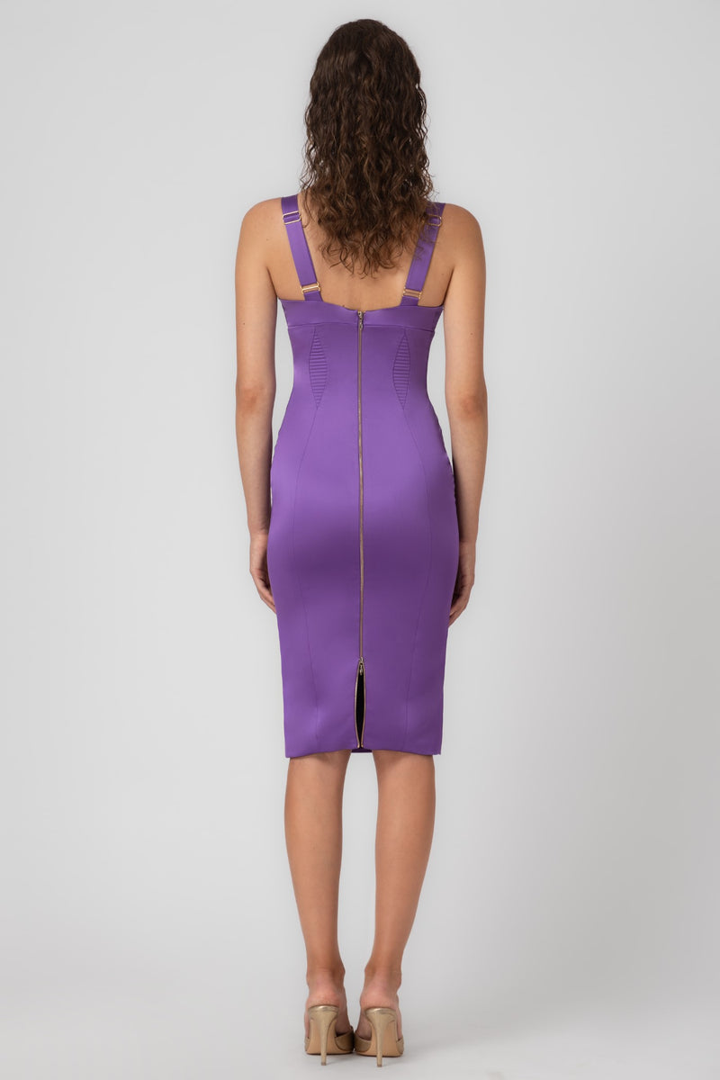 Haze Dress Violet