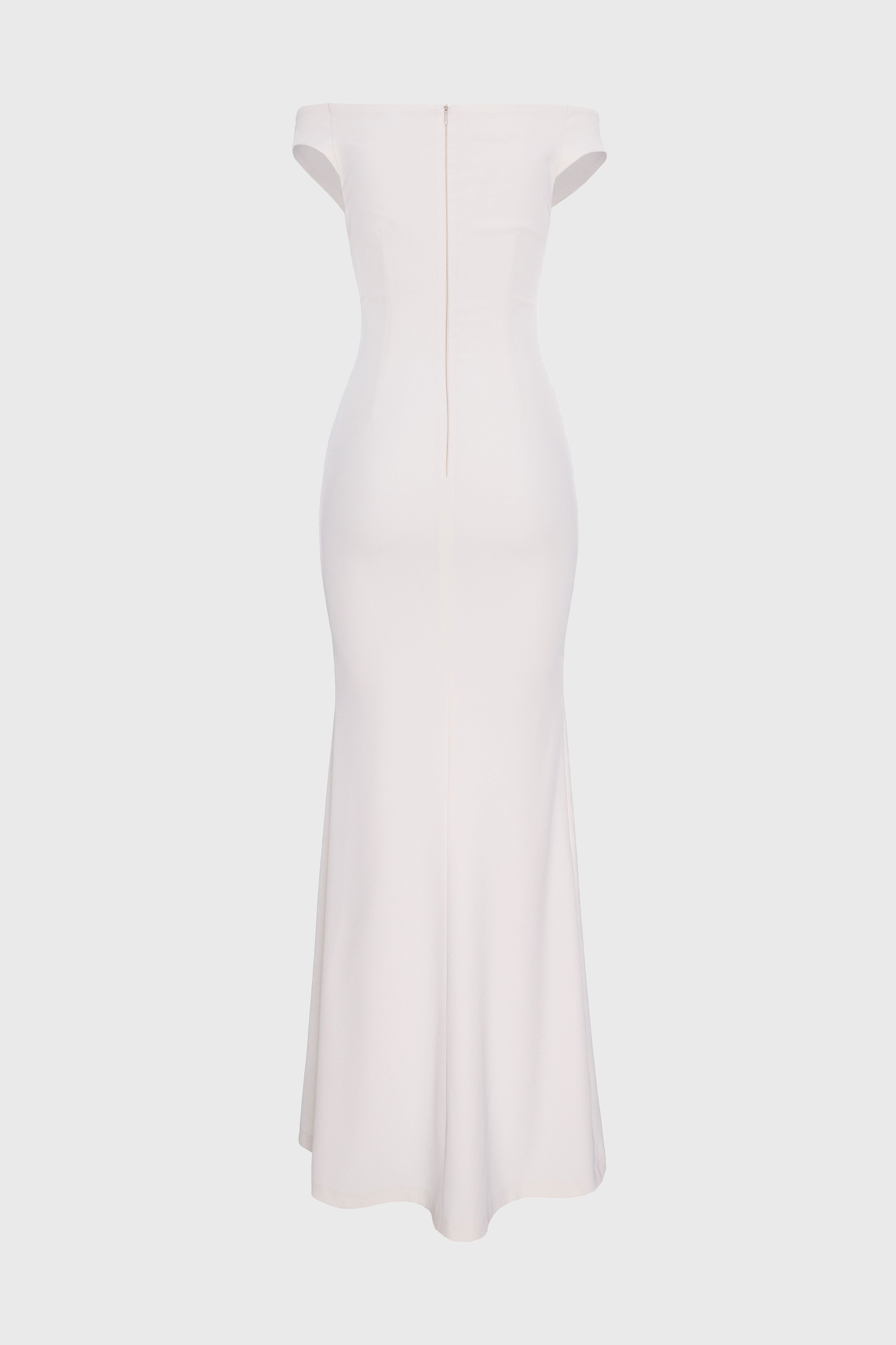Ivy Long Dress White