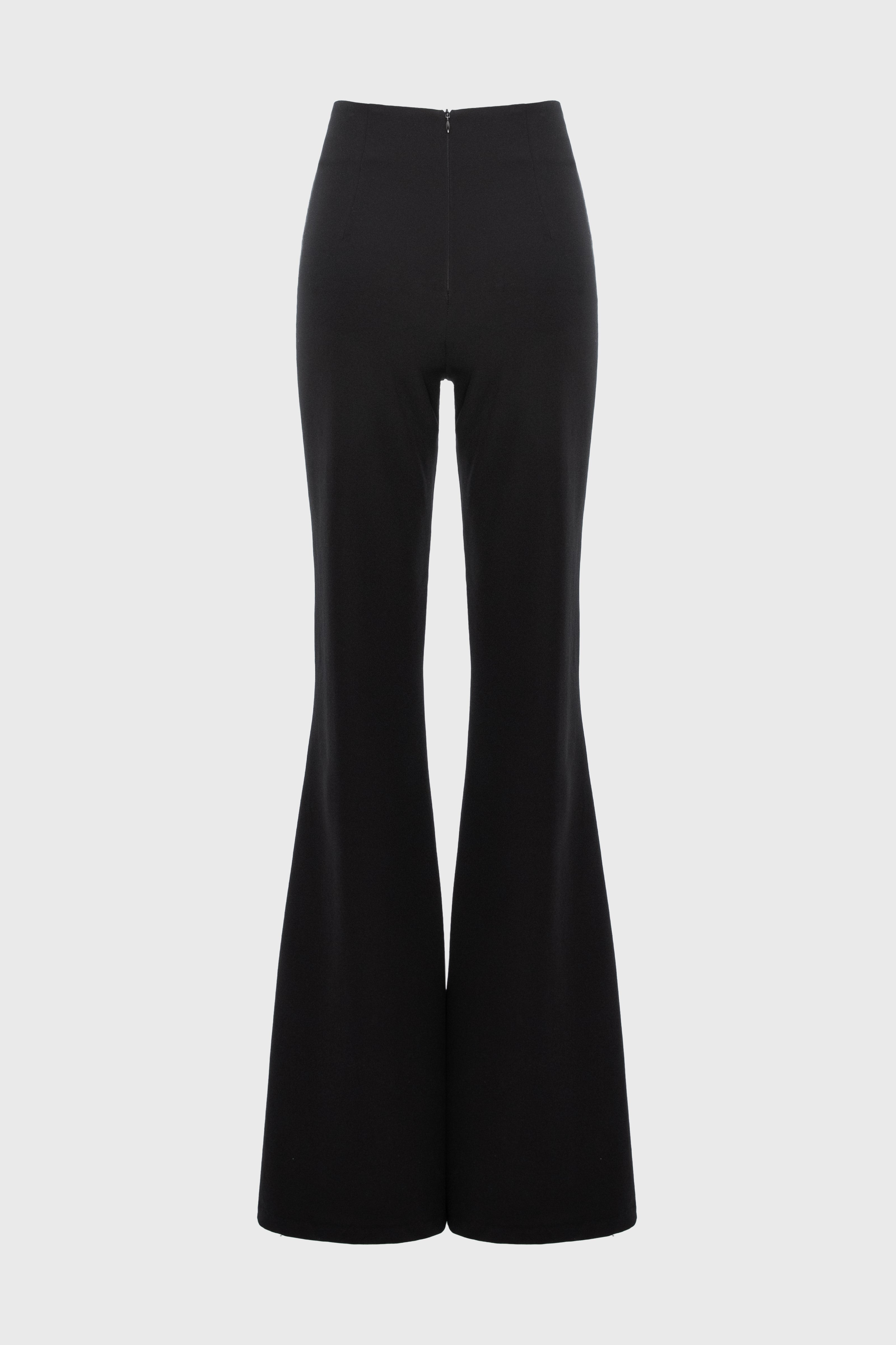 Snap Trousers Black