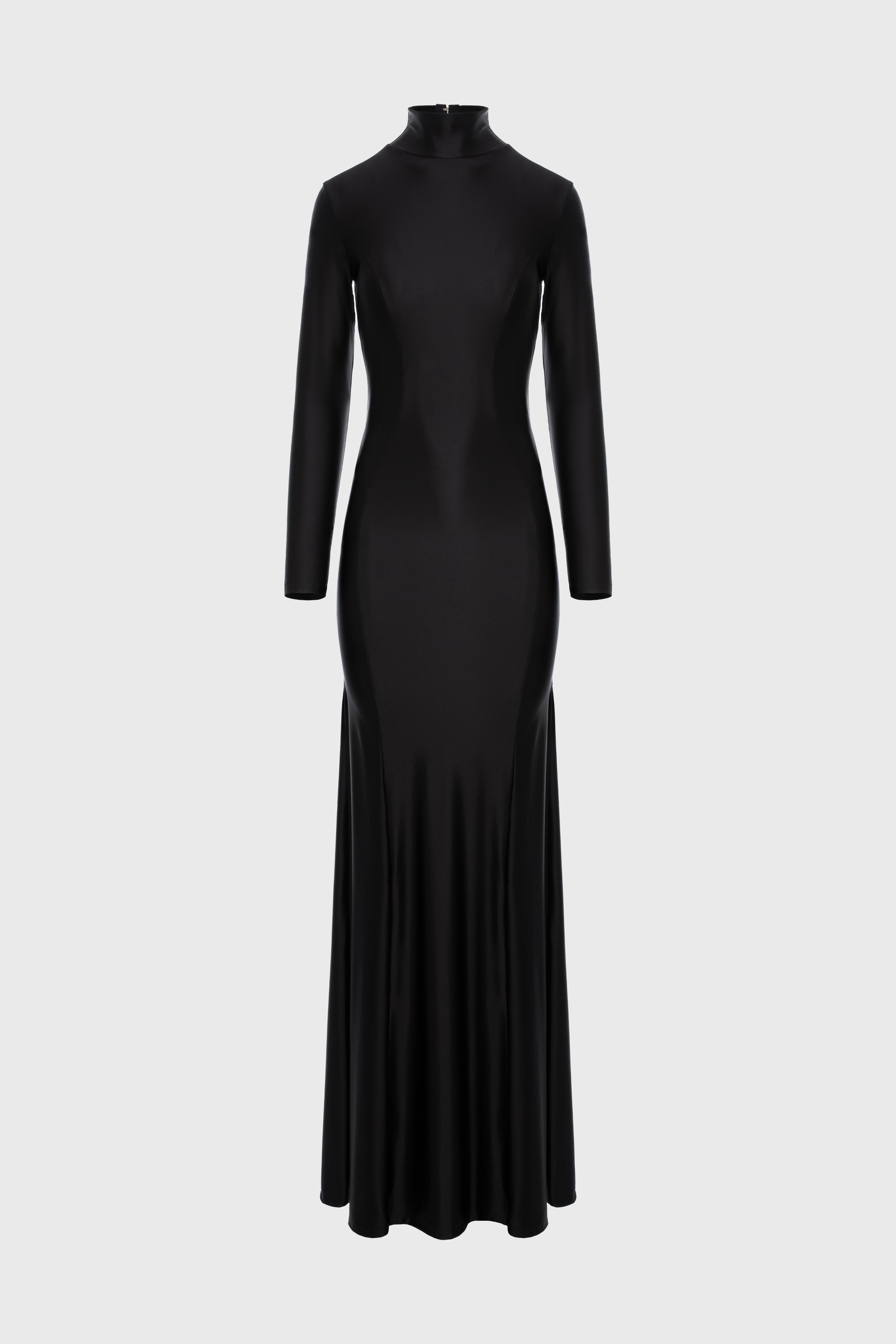 Cast Long Dress Black