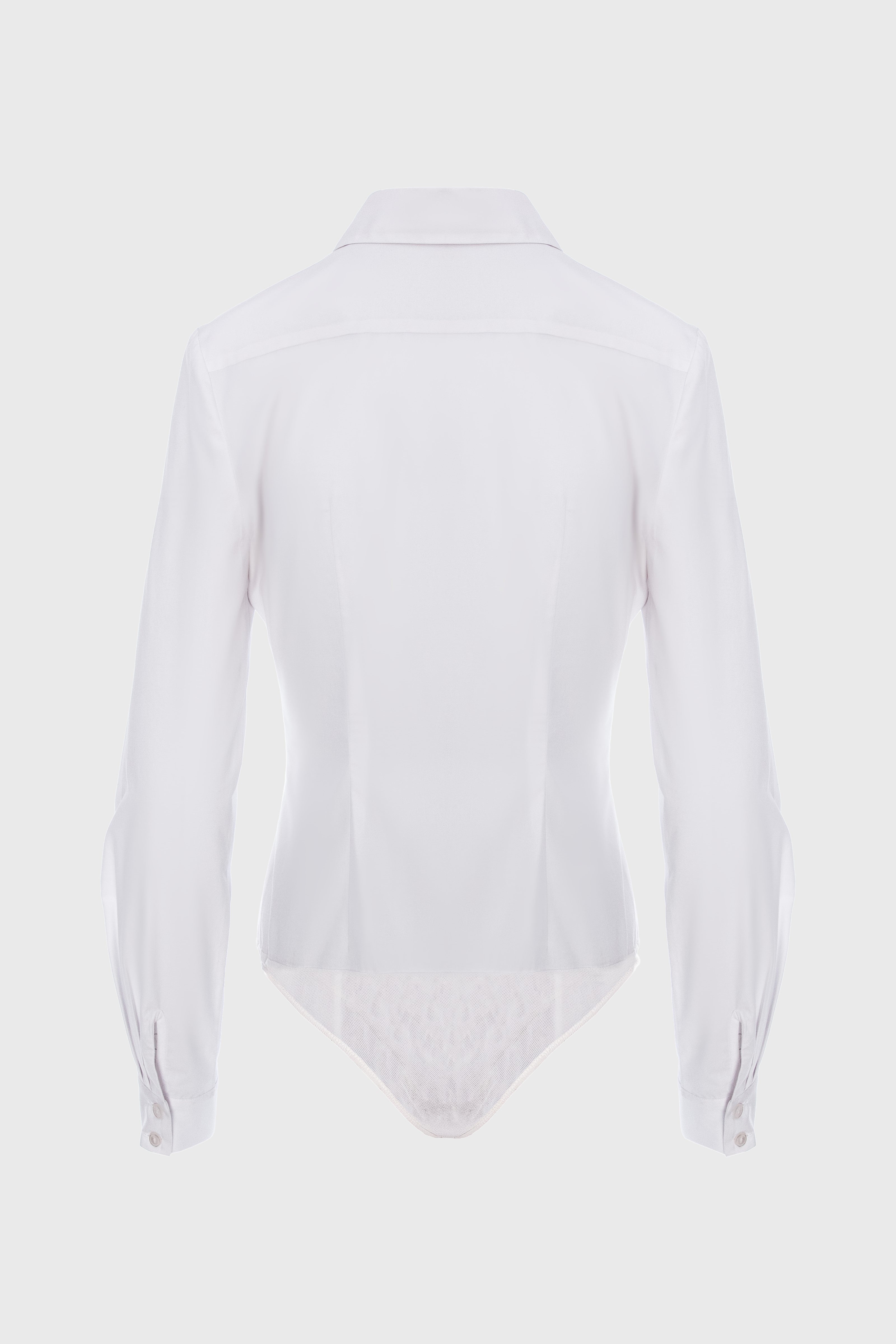 Camasa alba din poplin Androgyn