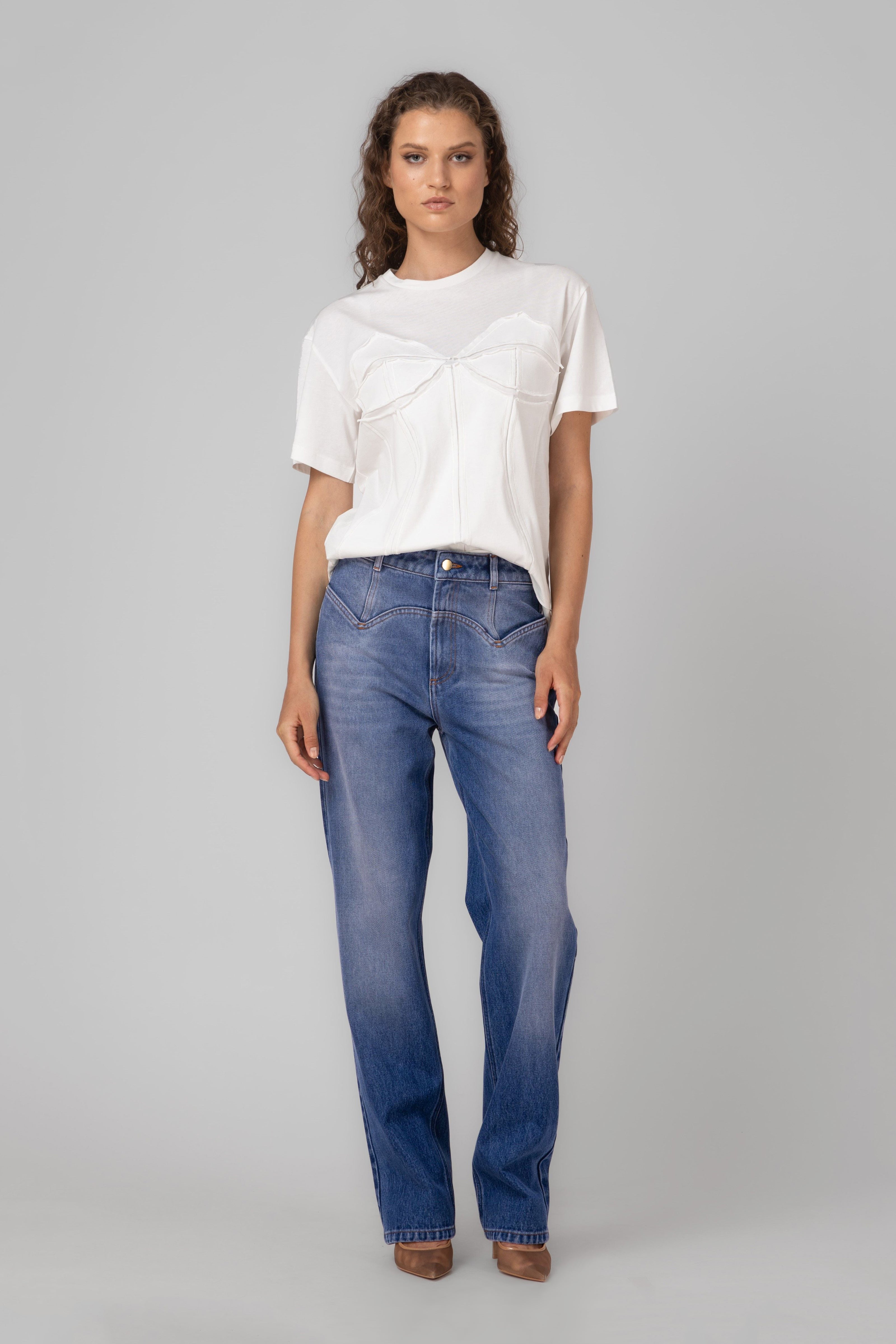 Deconstructed T-Shirt White