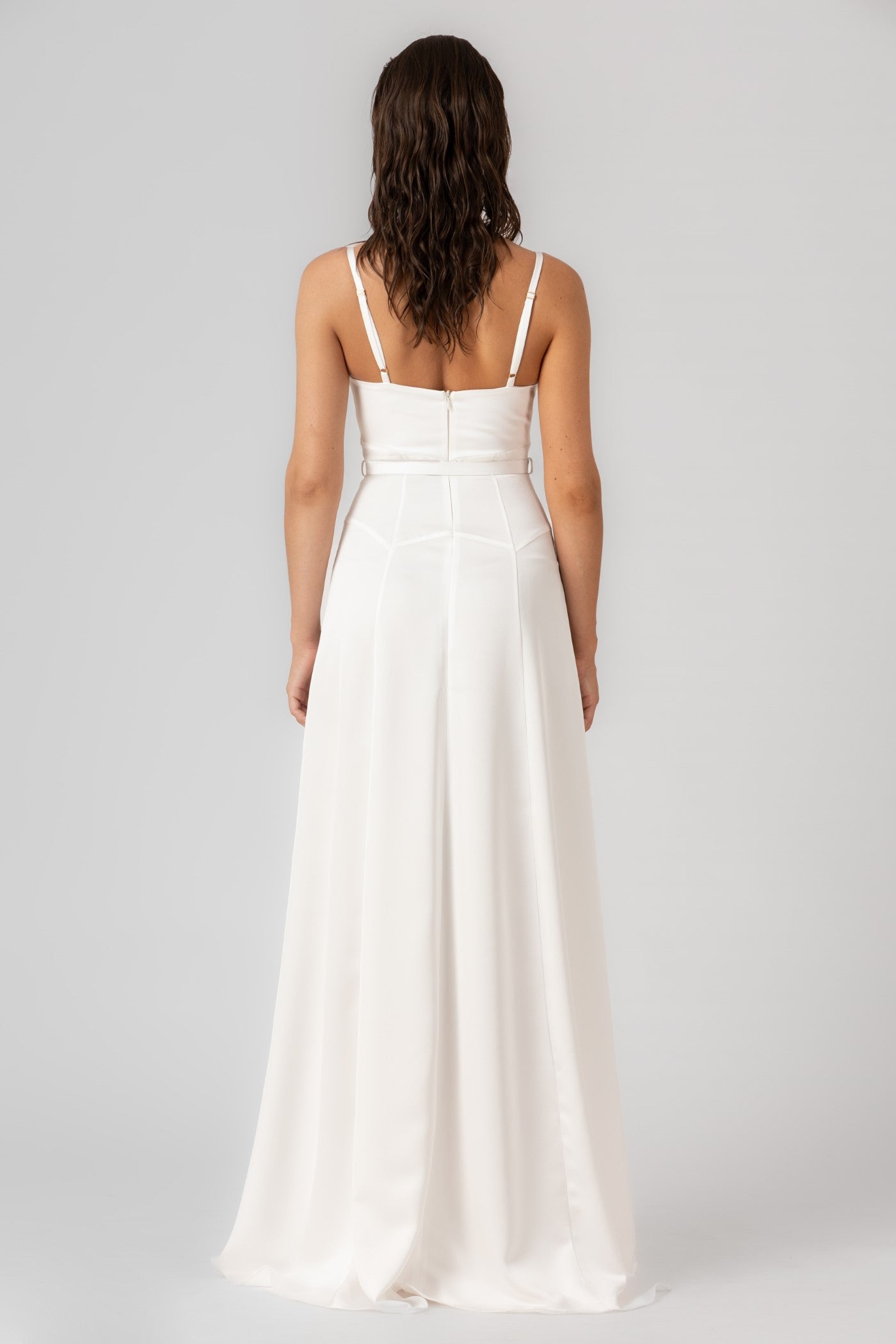 Blossom Long Dress White