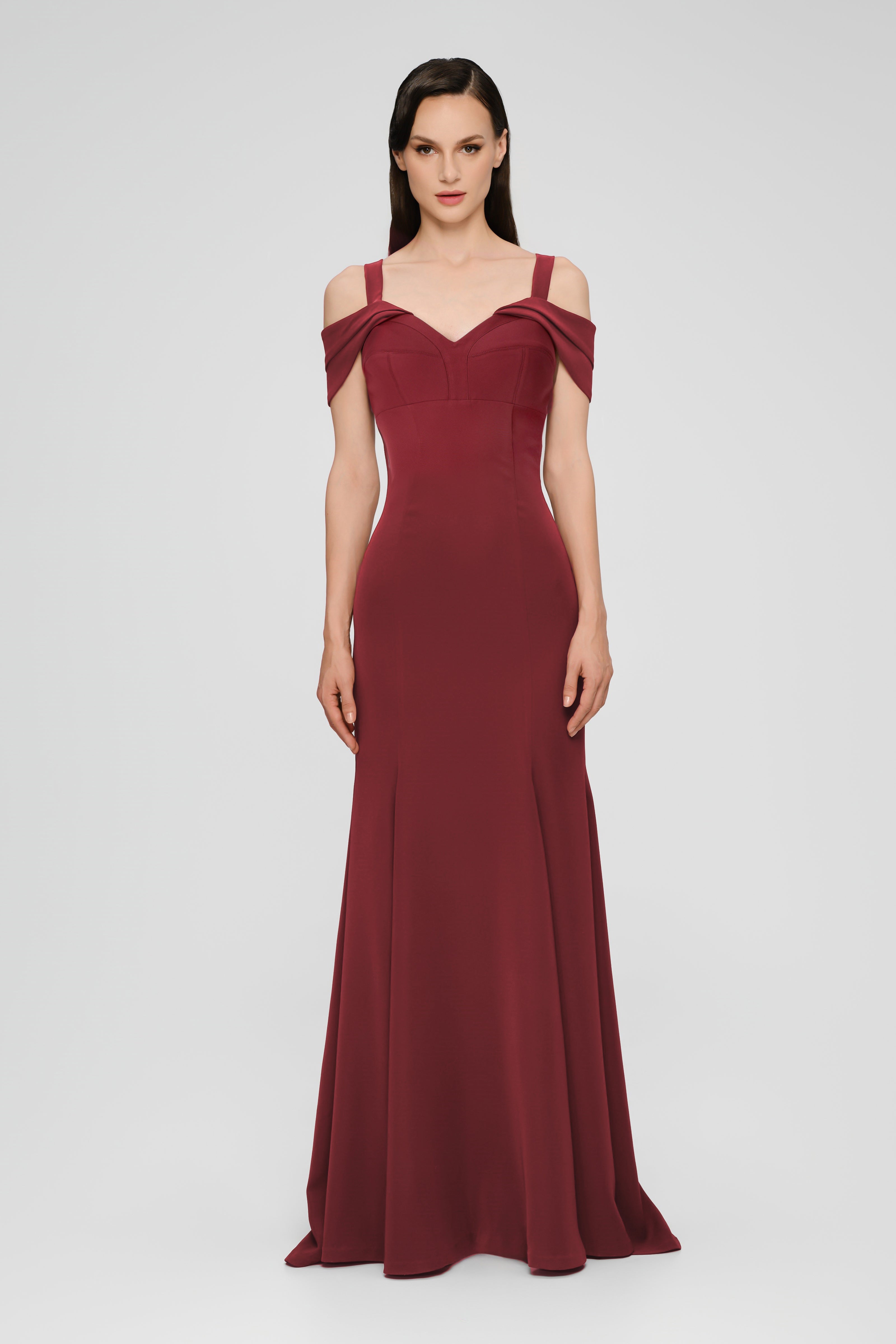 Candy Long Dress Wine