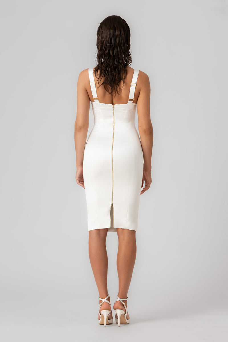 Haze Dress White