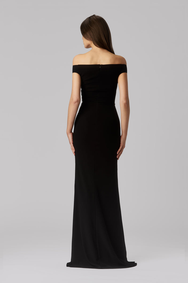 Ivy Long Dress Black