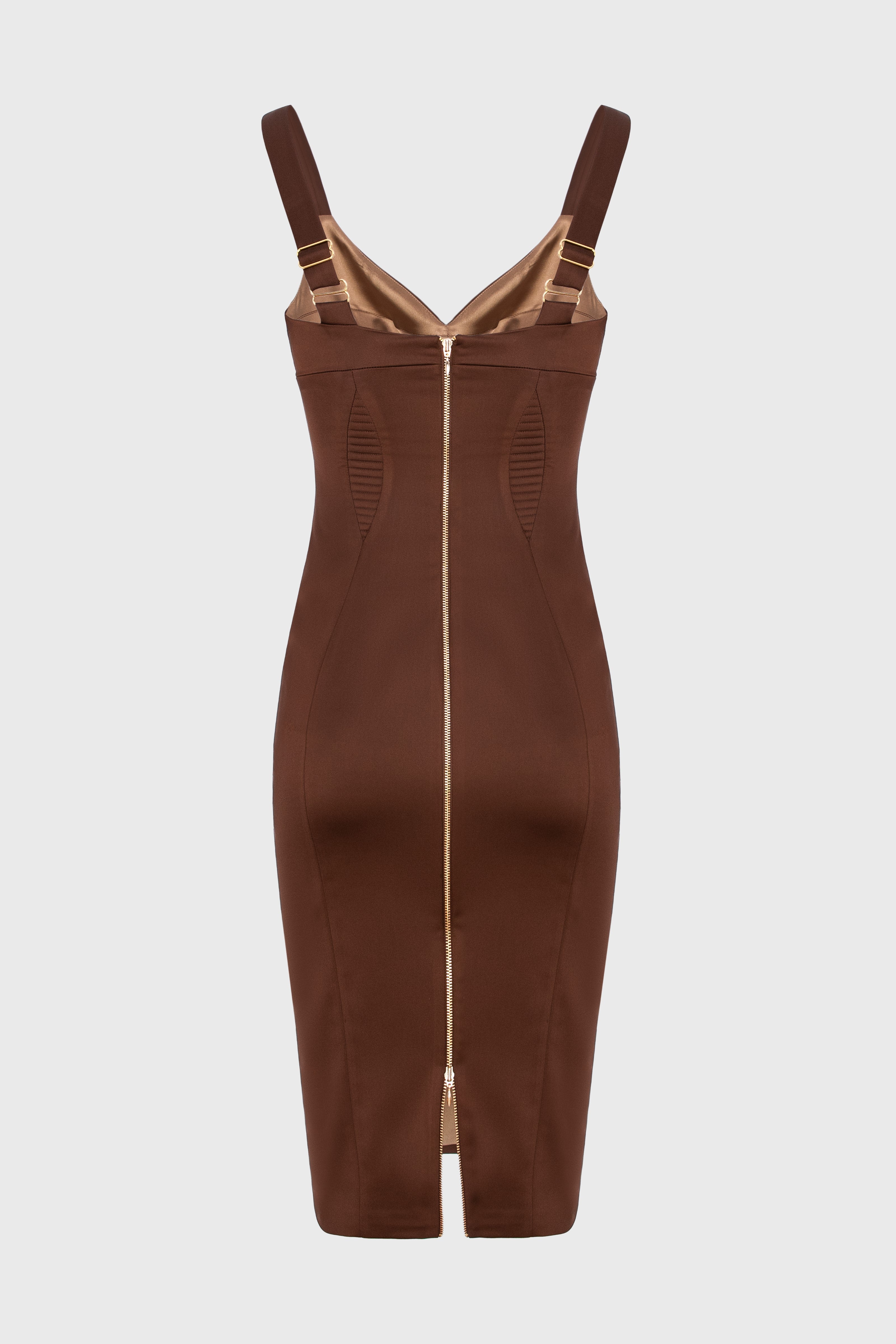 Haze Dress Brown