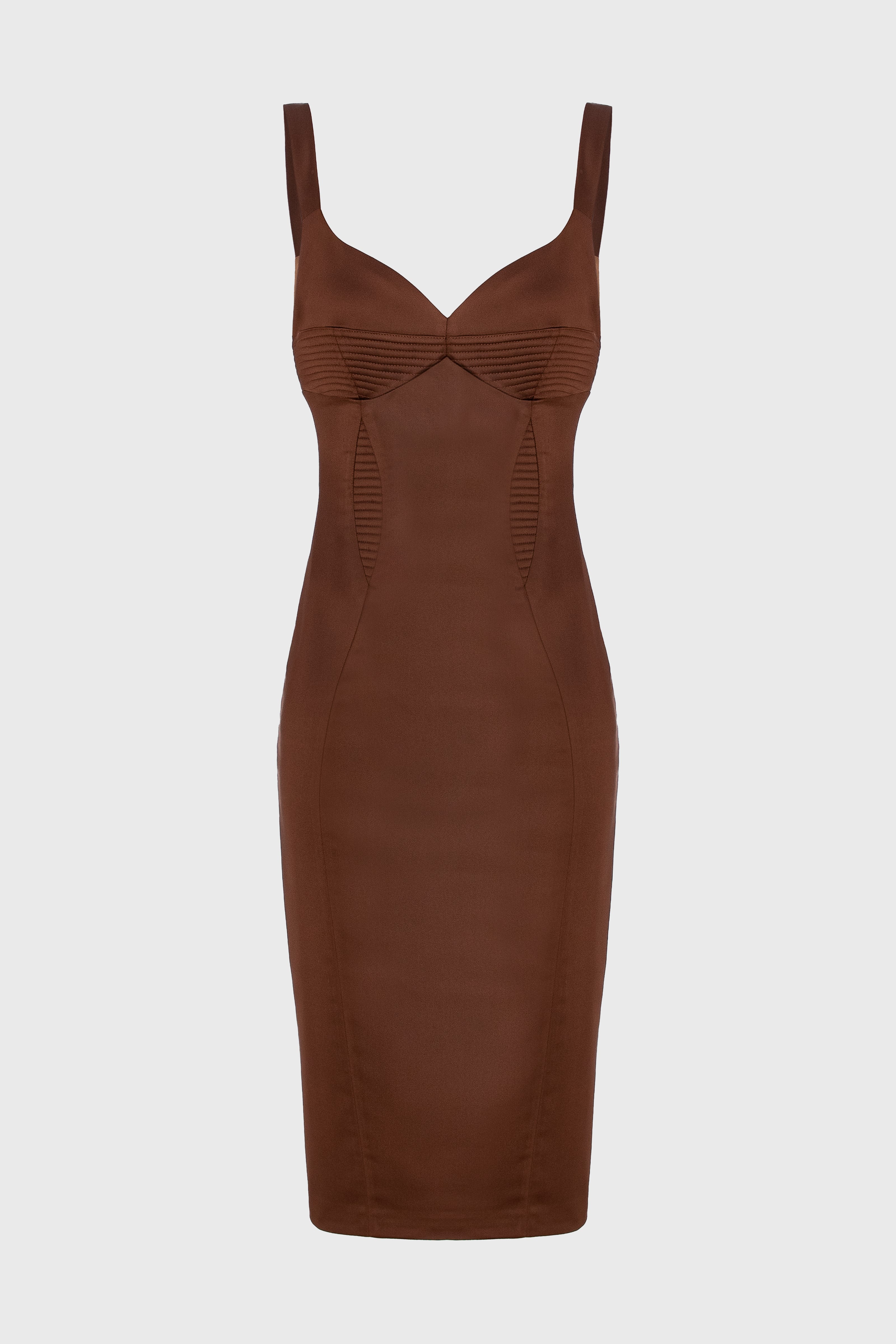 Haze Dress Brown