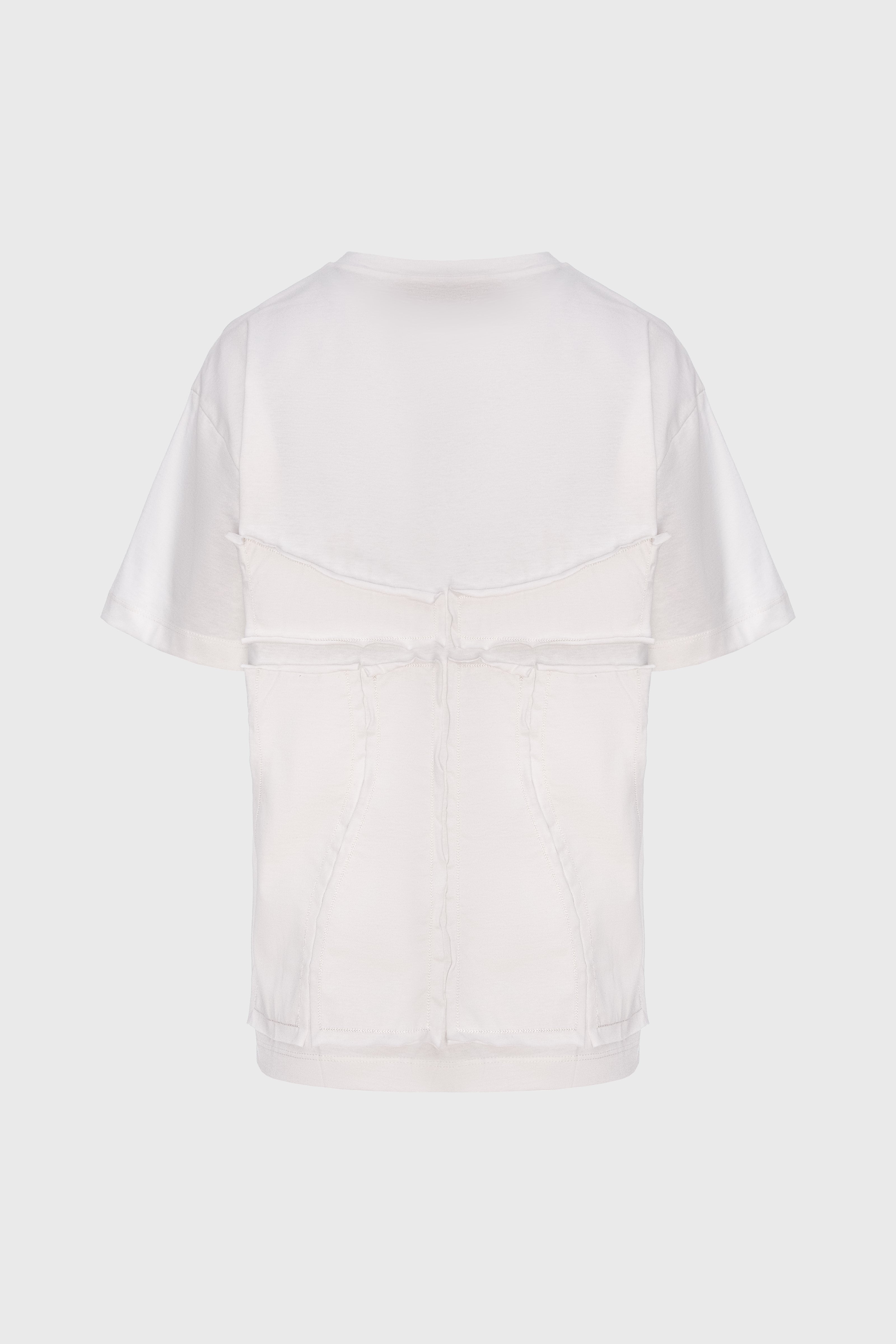 Deconstructed T-Shirt White