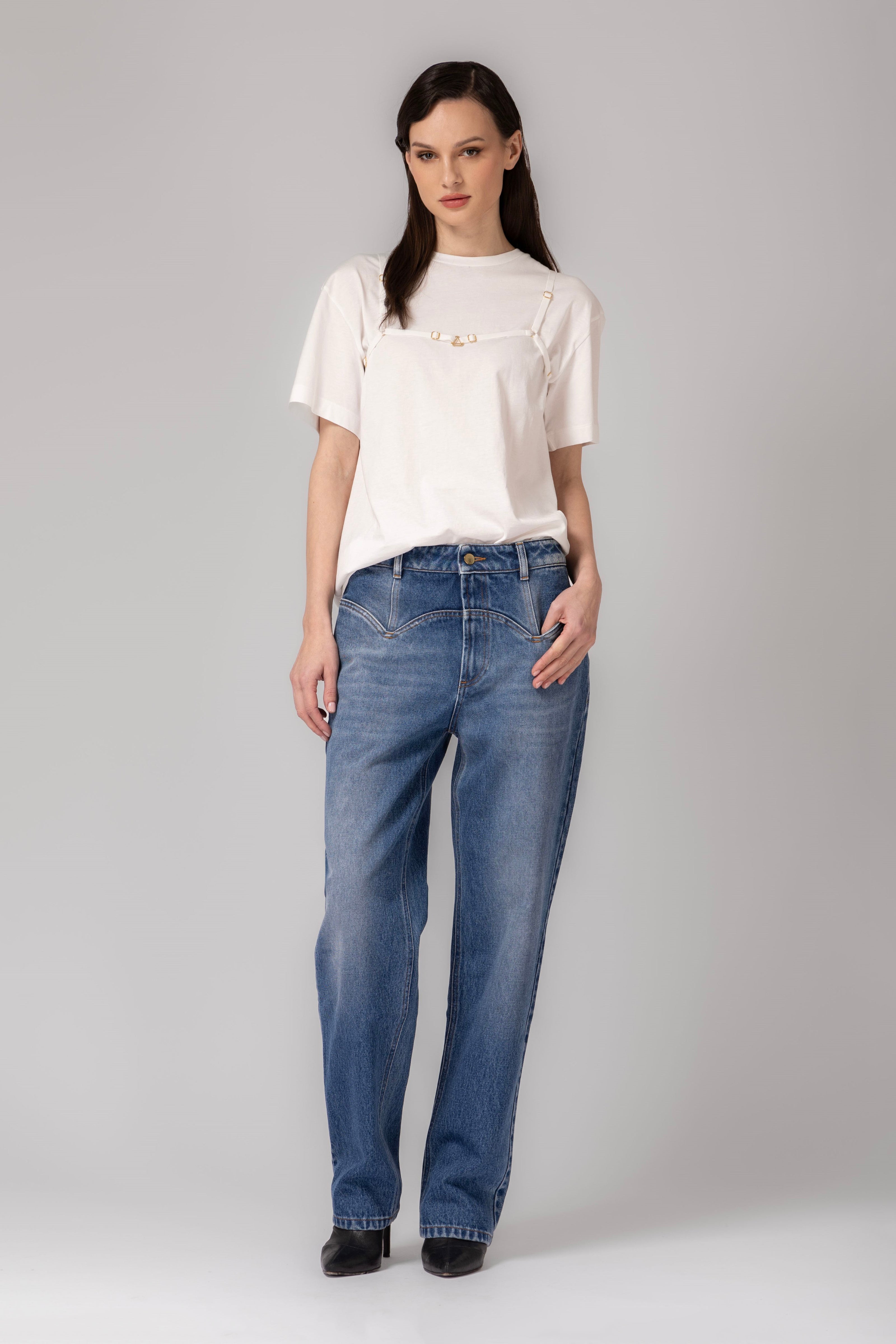 Outline T-Shirt White