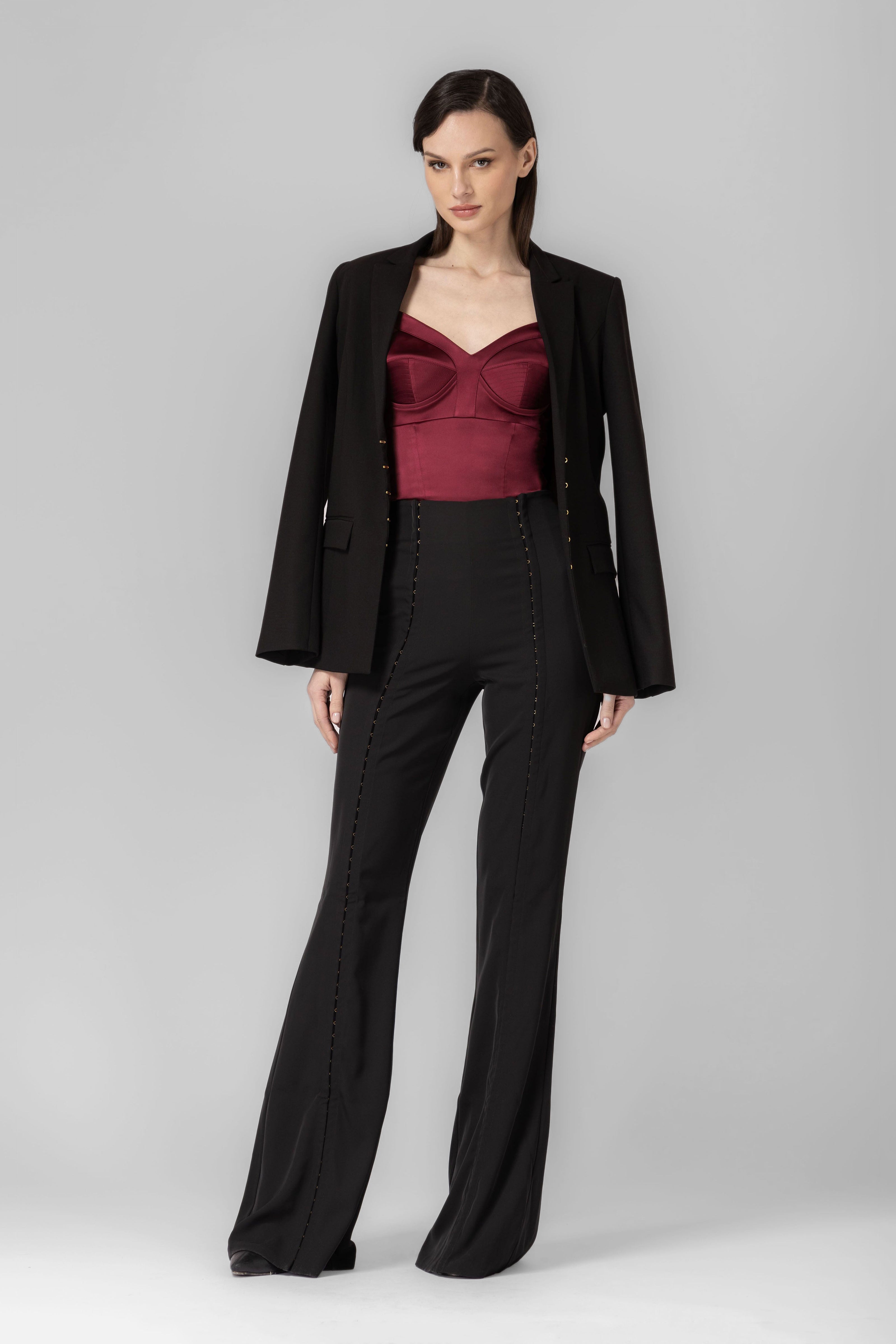 Snap Trousers Black
