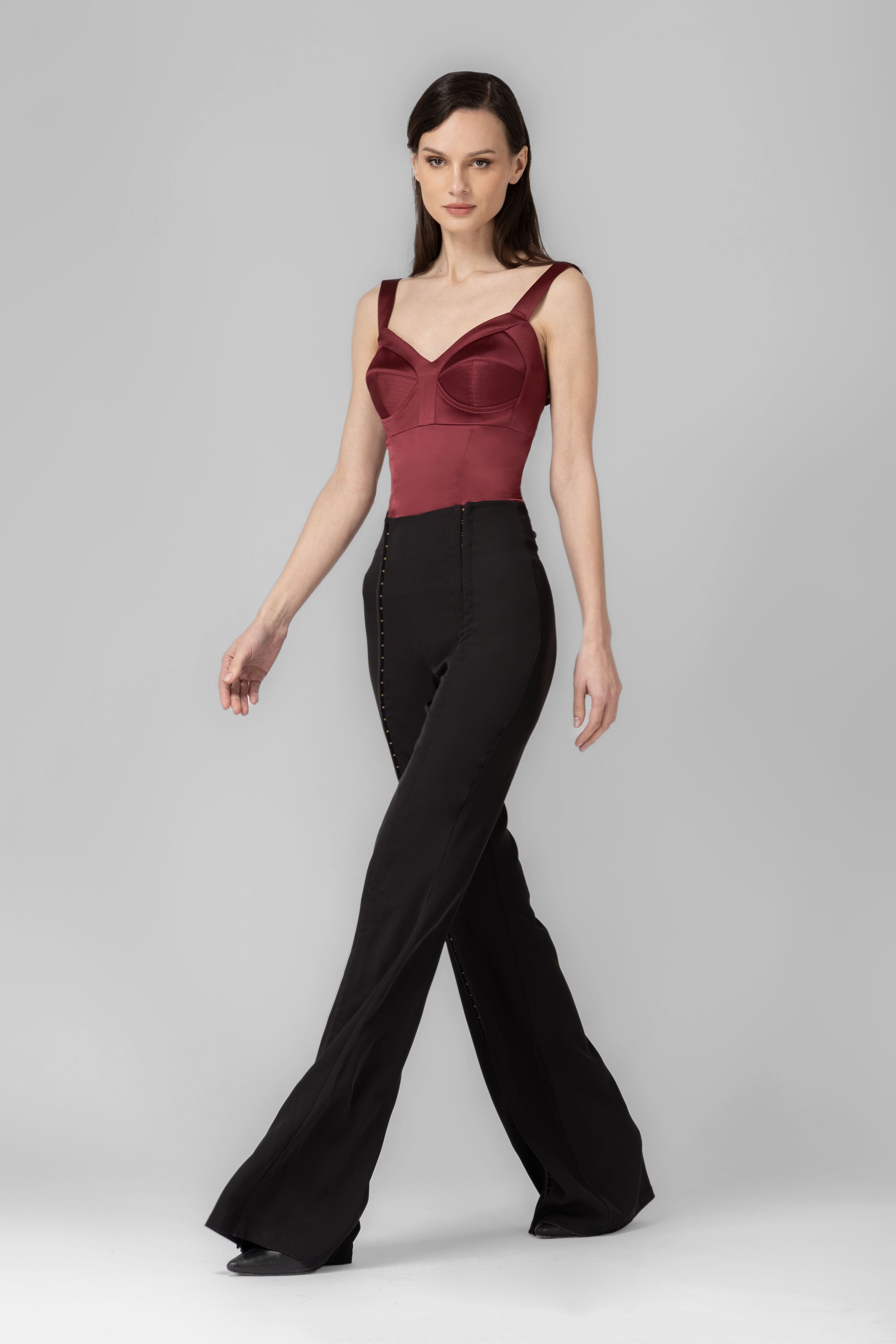 Snap Trousers Black