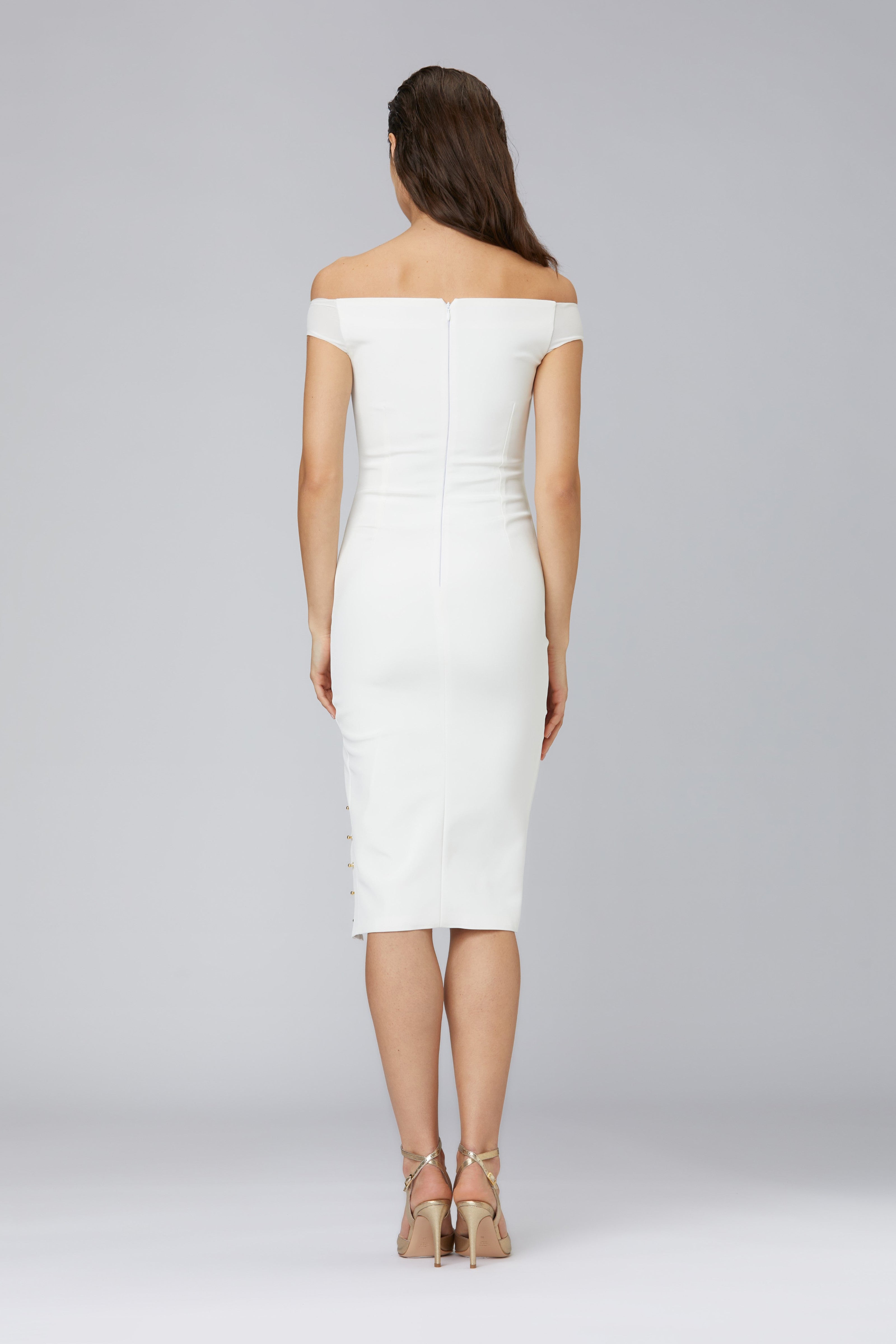 Ivy Dress White