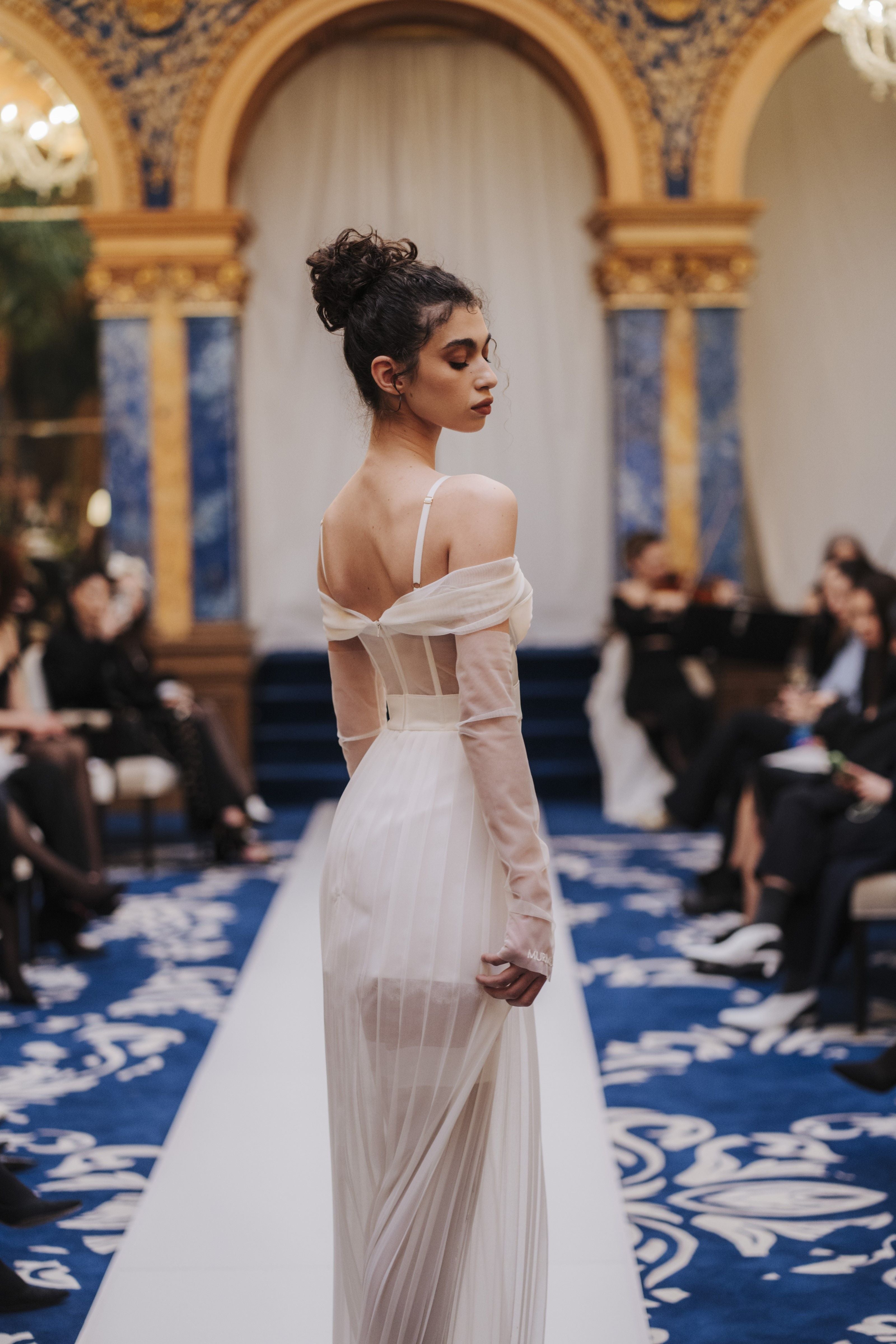 Utility Long Dress White