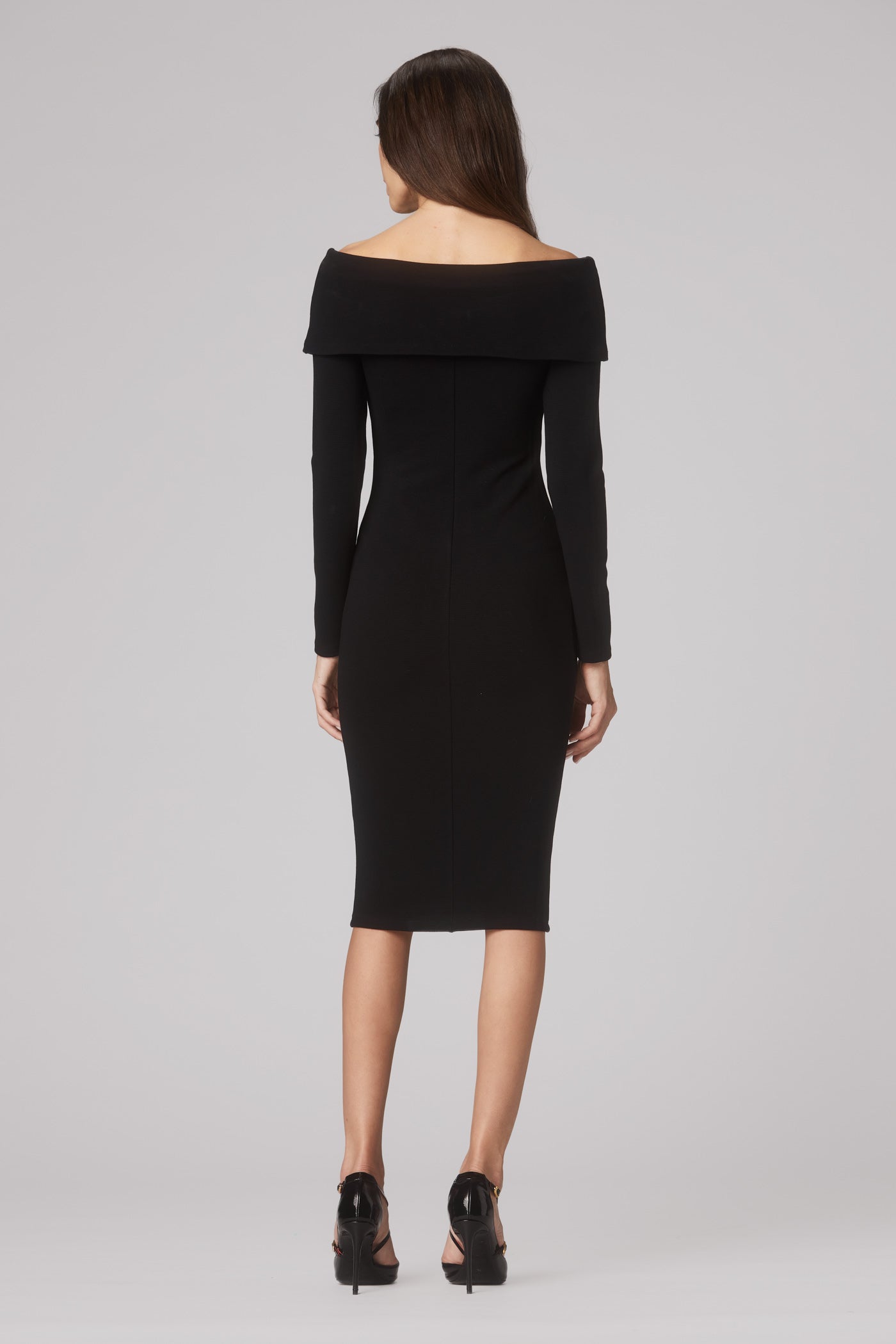 Rochie neagra shapewear Ellipse