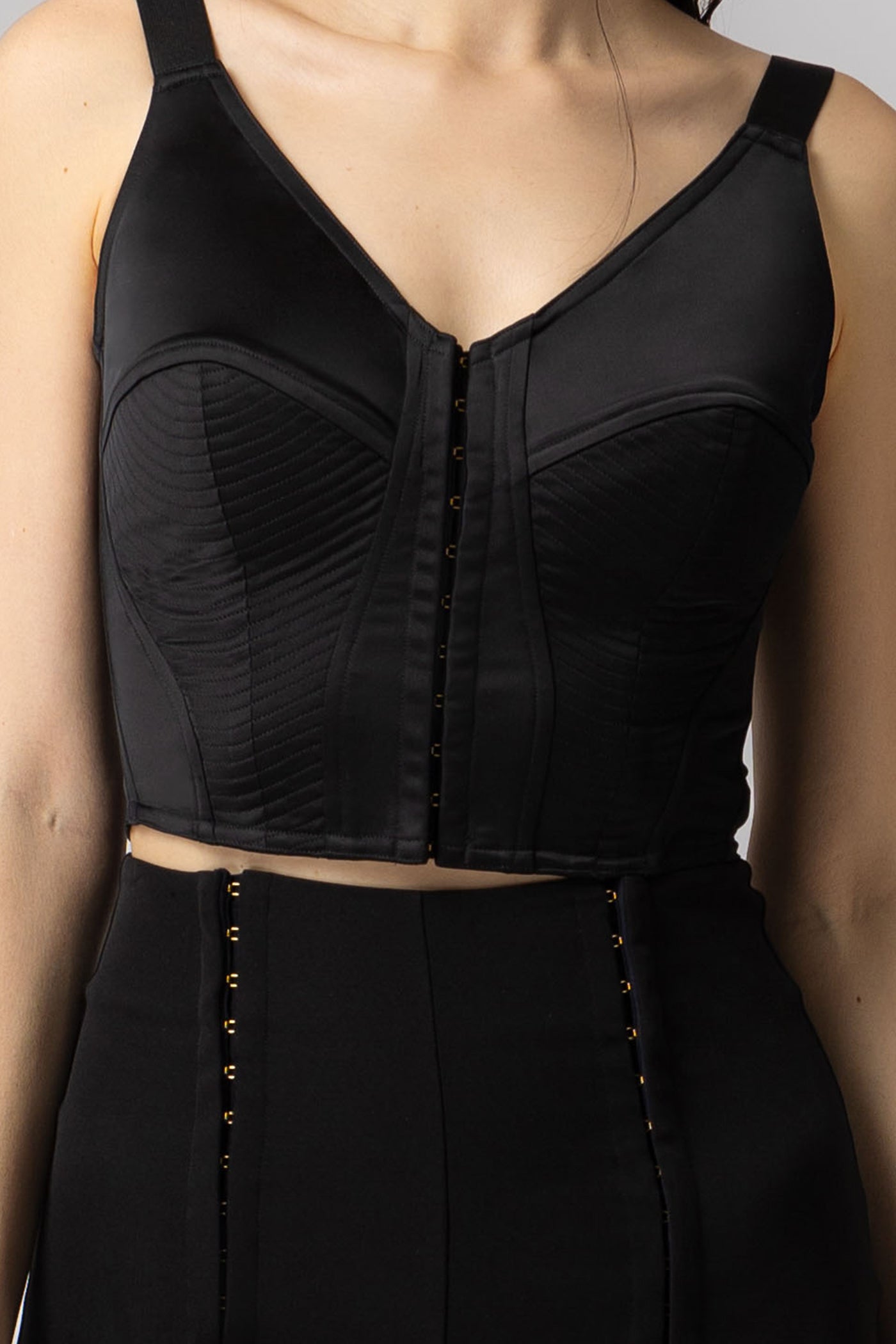 Corset Bra Top Black