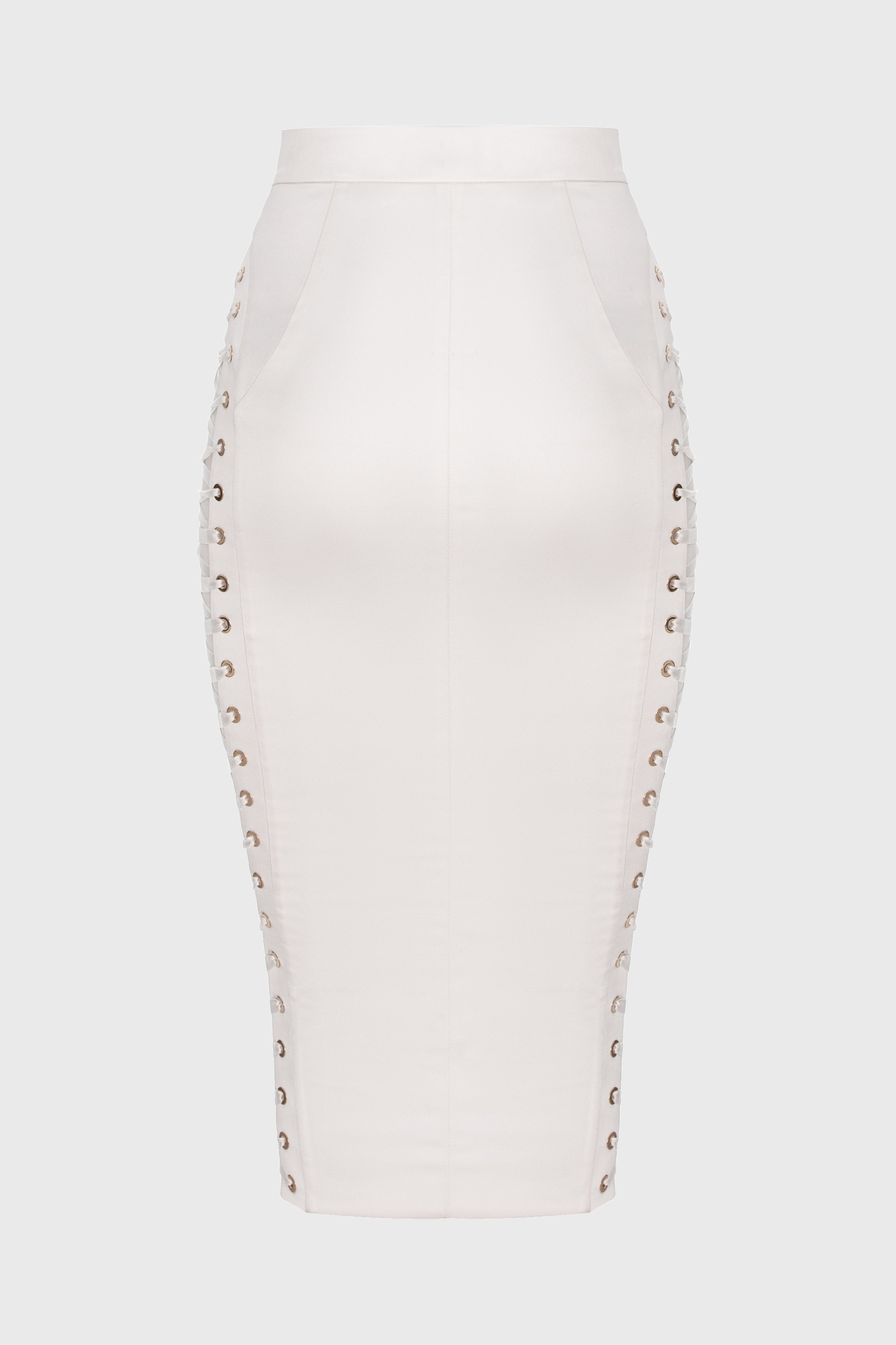 Blackcherry Skirt White