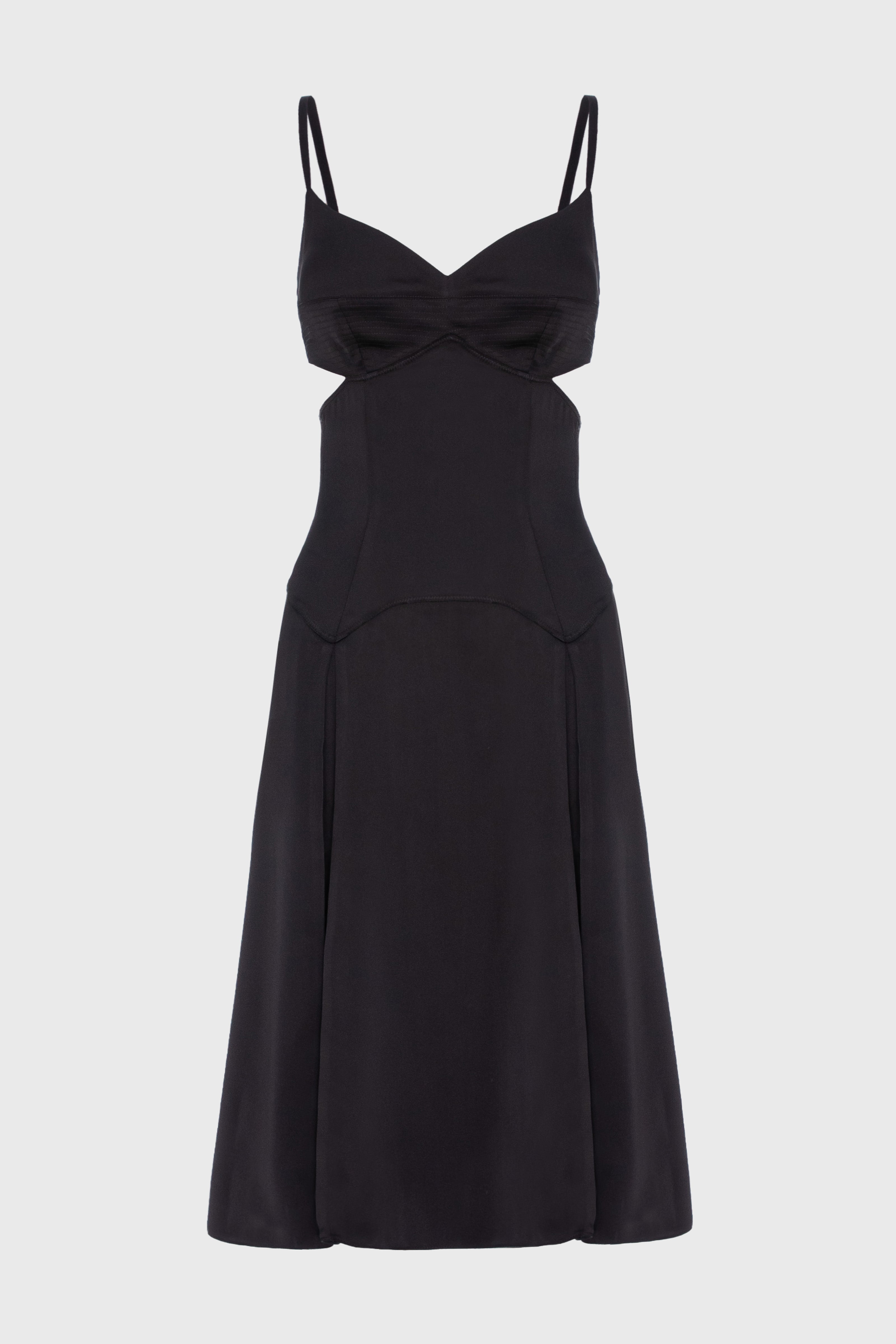 Escapade Midi Dress Black