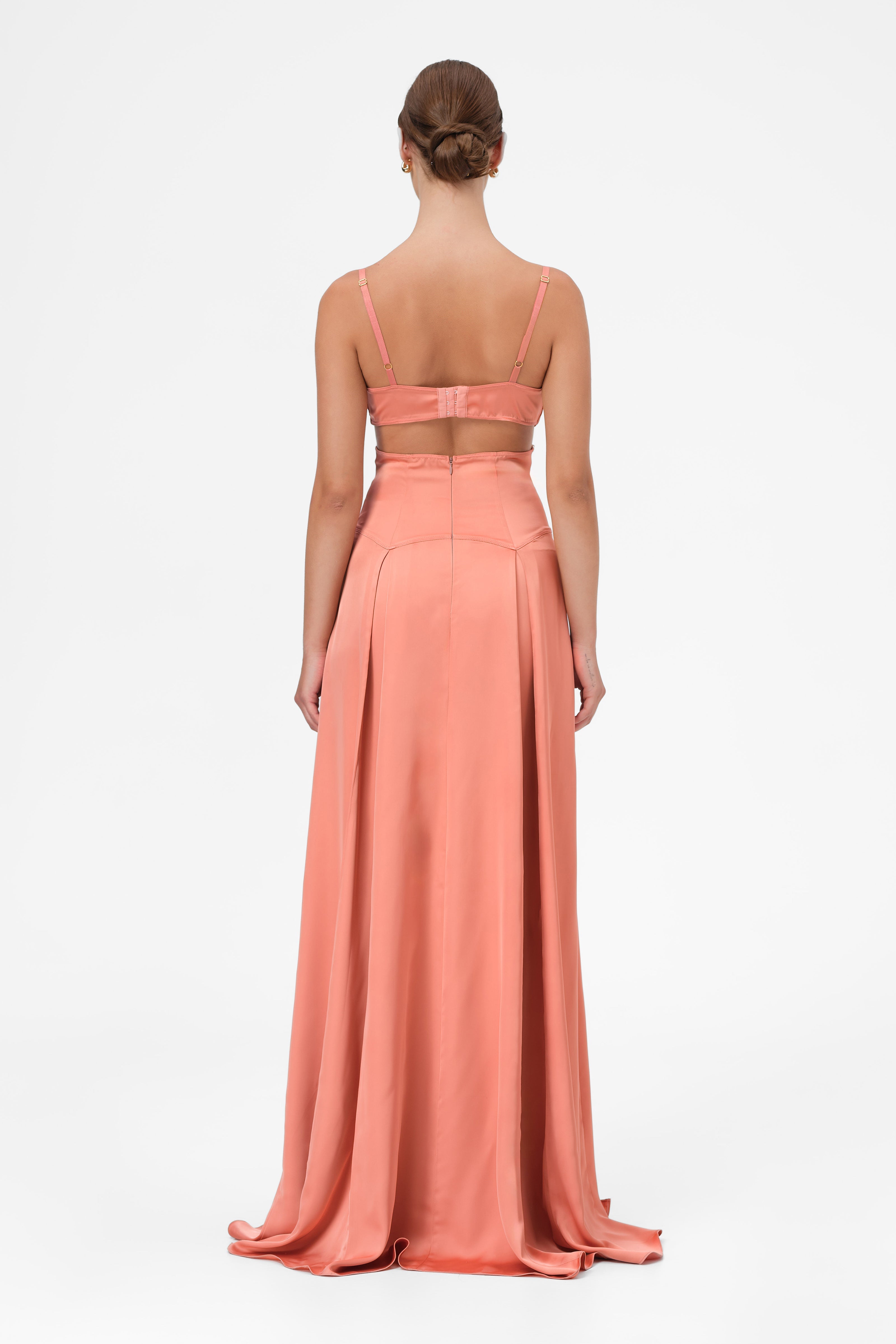 Escapade Long Dress Powder