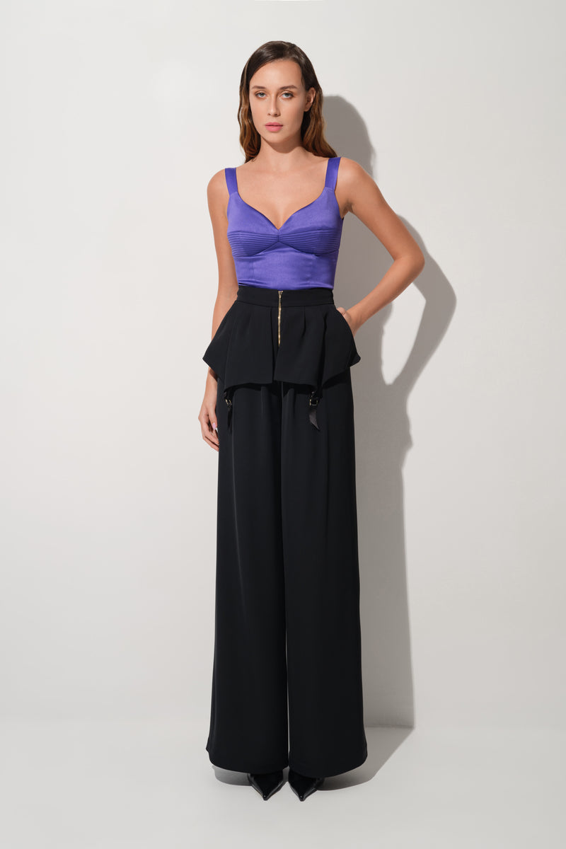 Haze Lacing Corset Purple