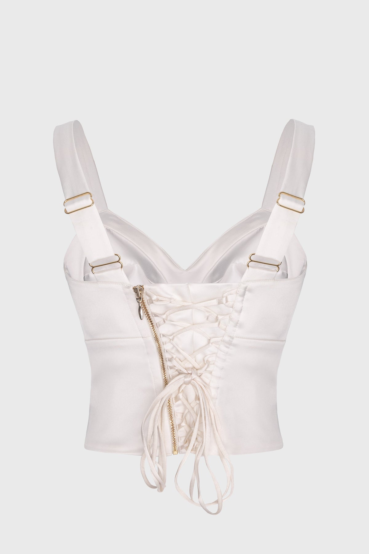 Sculpt Lacing Corset White