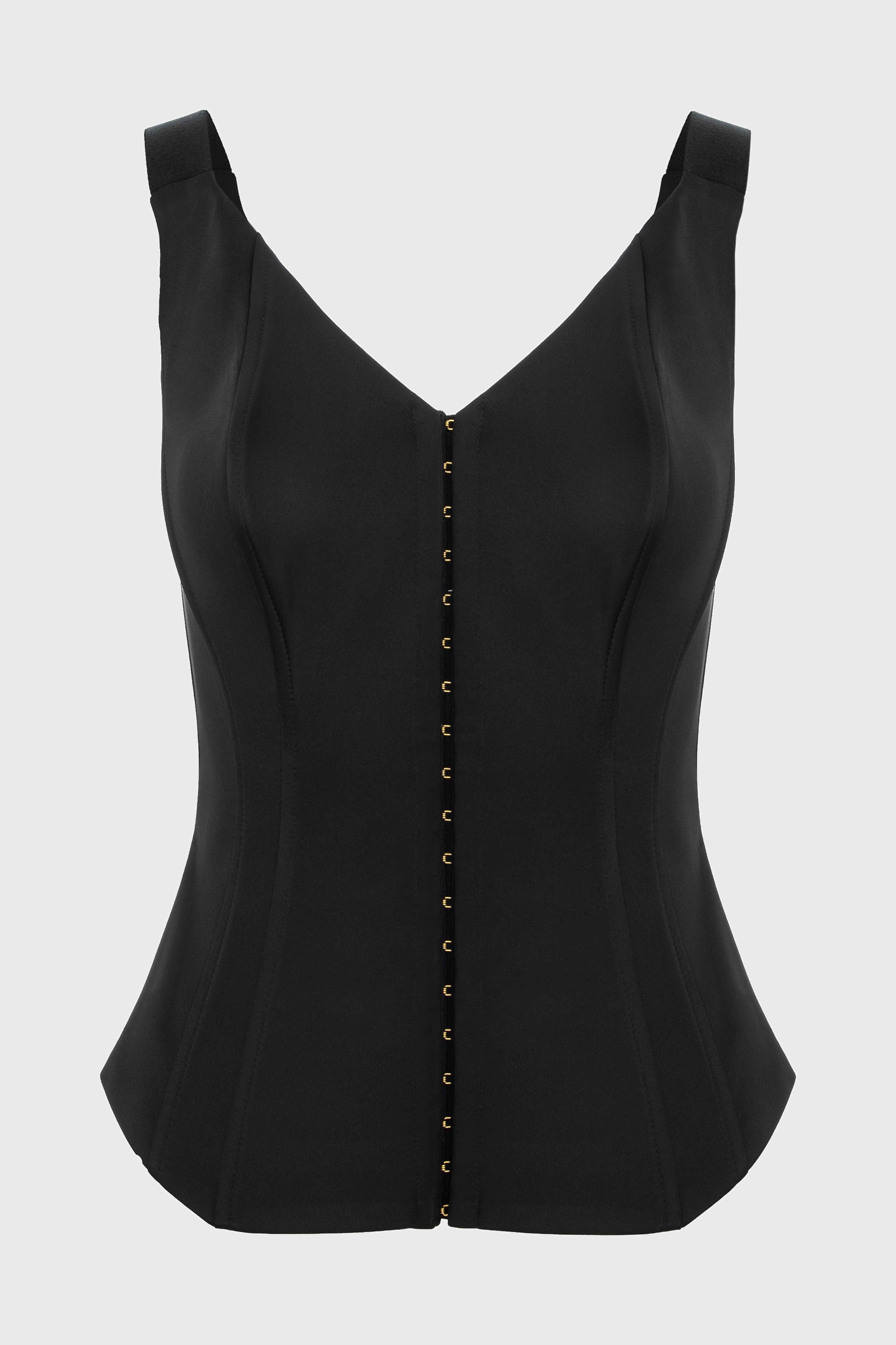 String Corset Black
