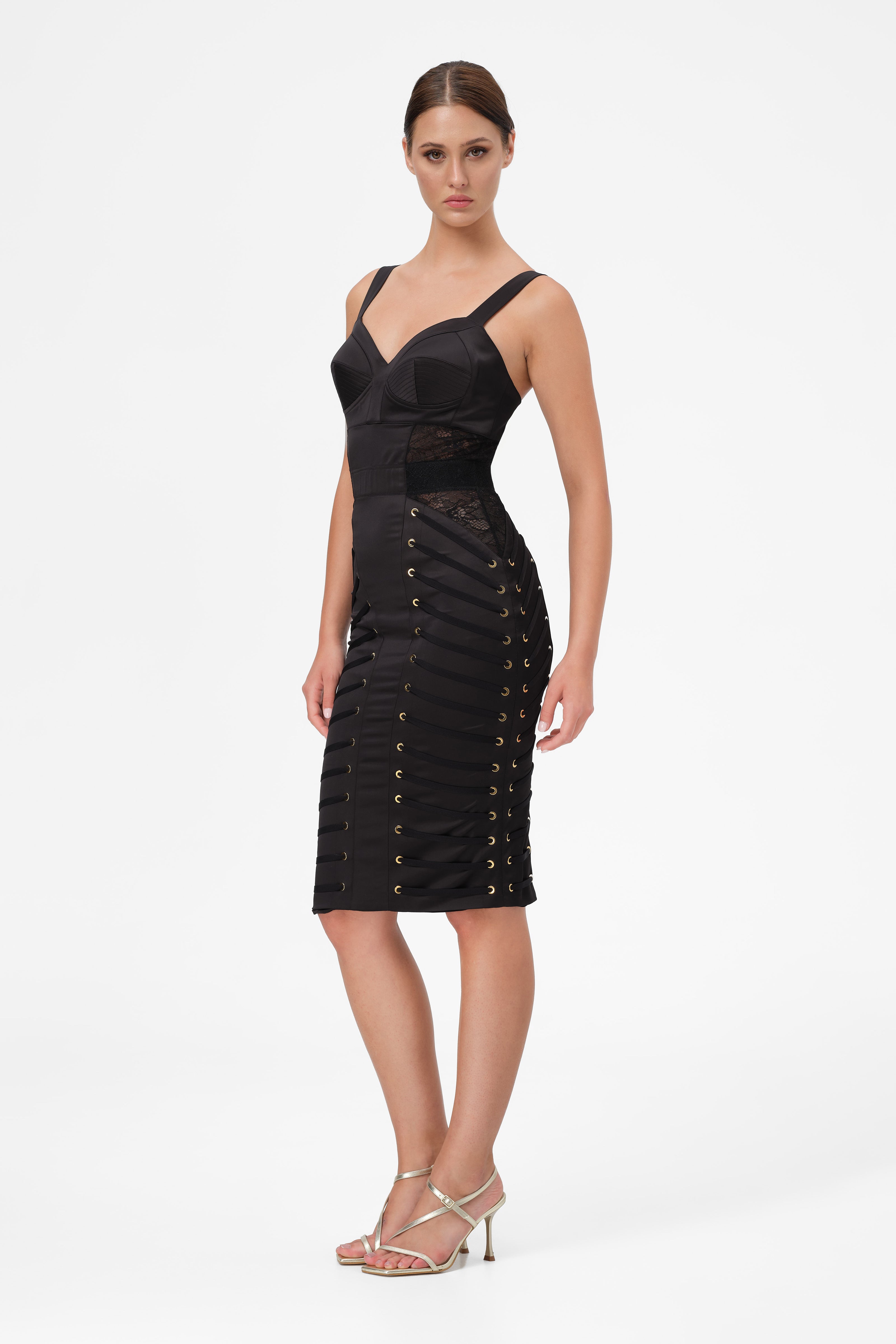 Zest Midi Dress Black