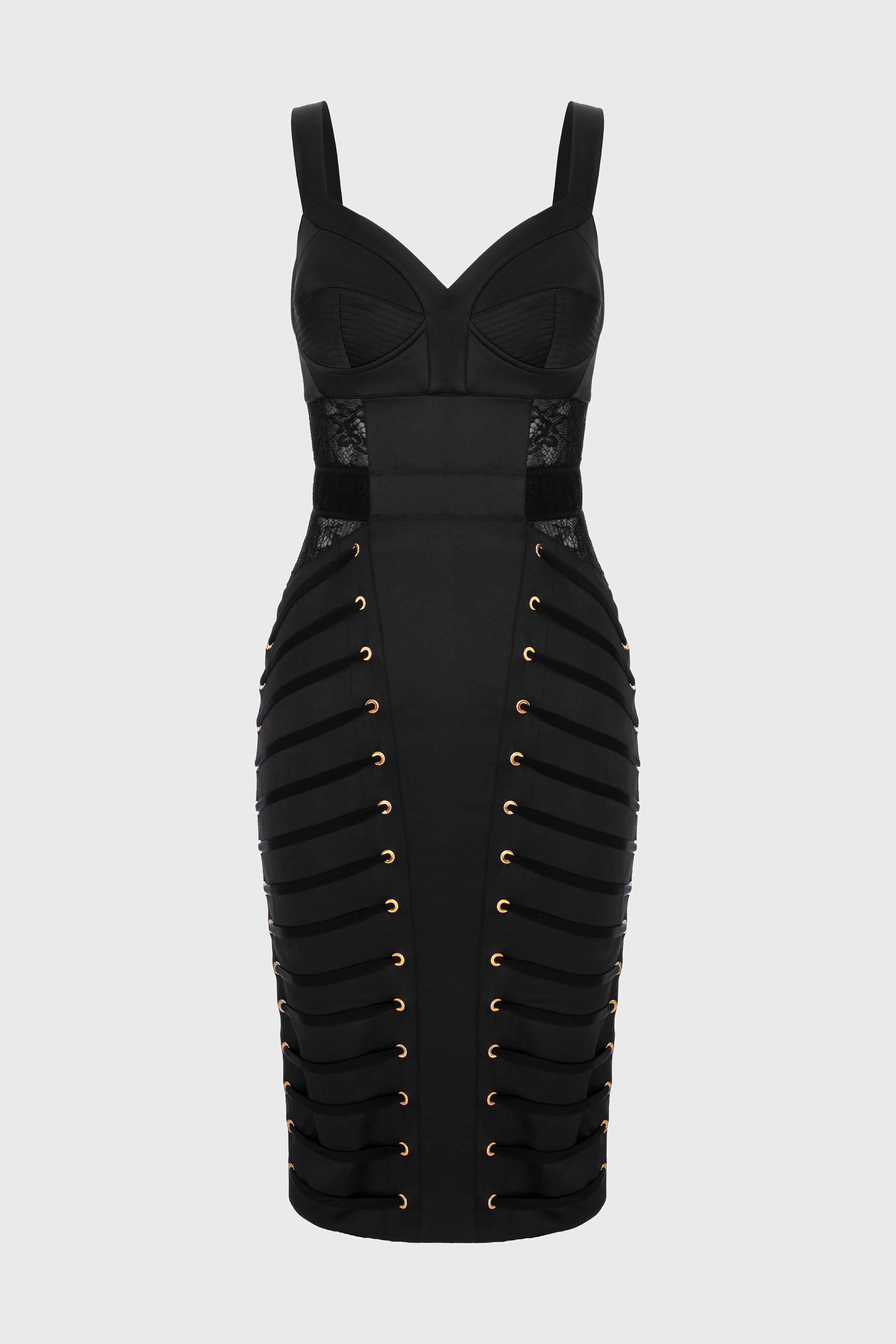 Zest Midi Dress Black