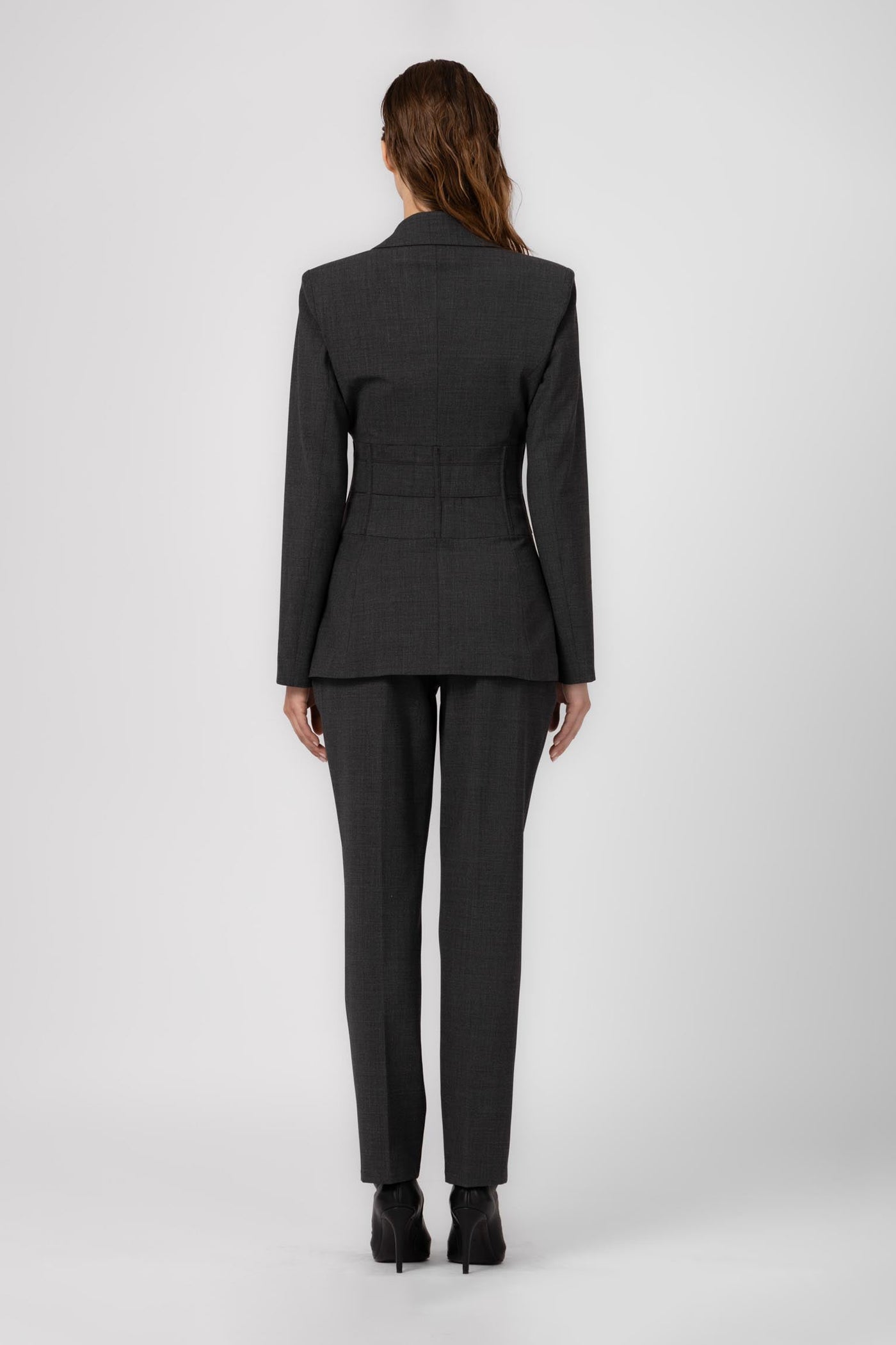 Tomboy Wool Trousers Gray