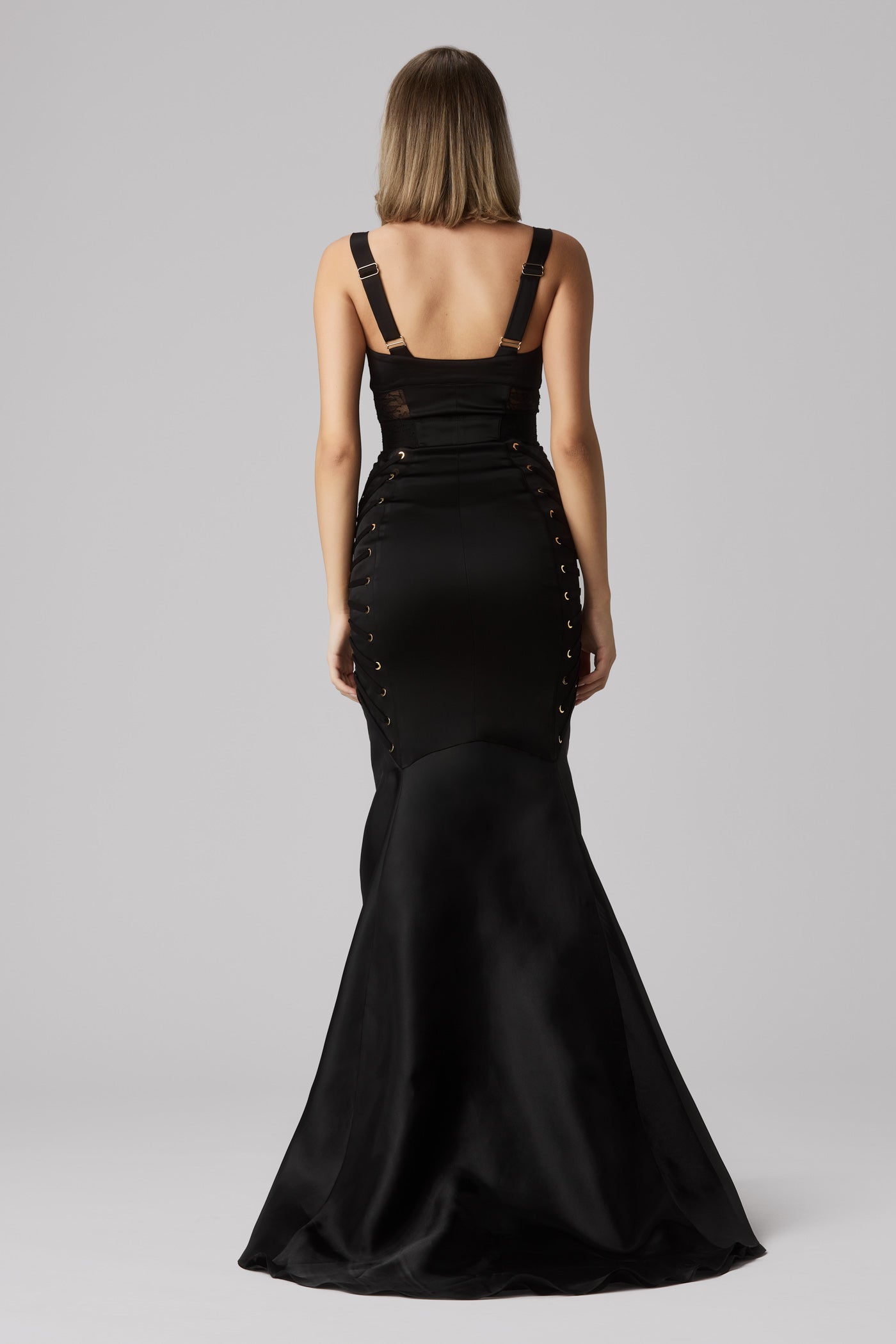 Zest Long Dress Black