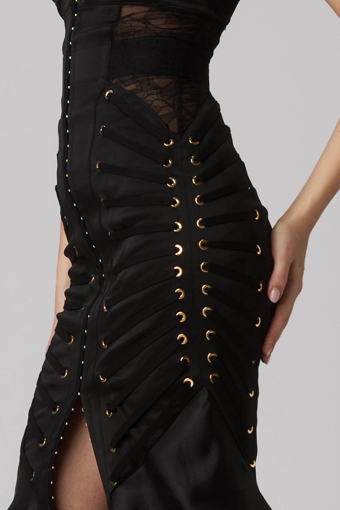 Zest Long Dress Black