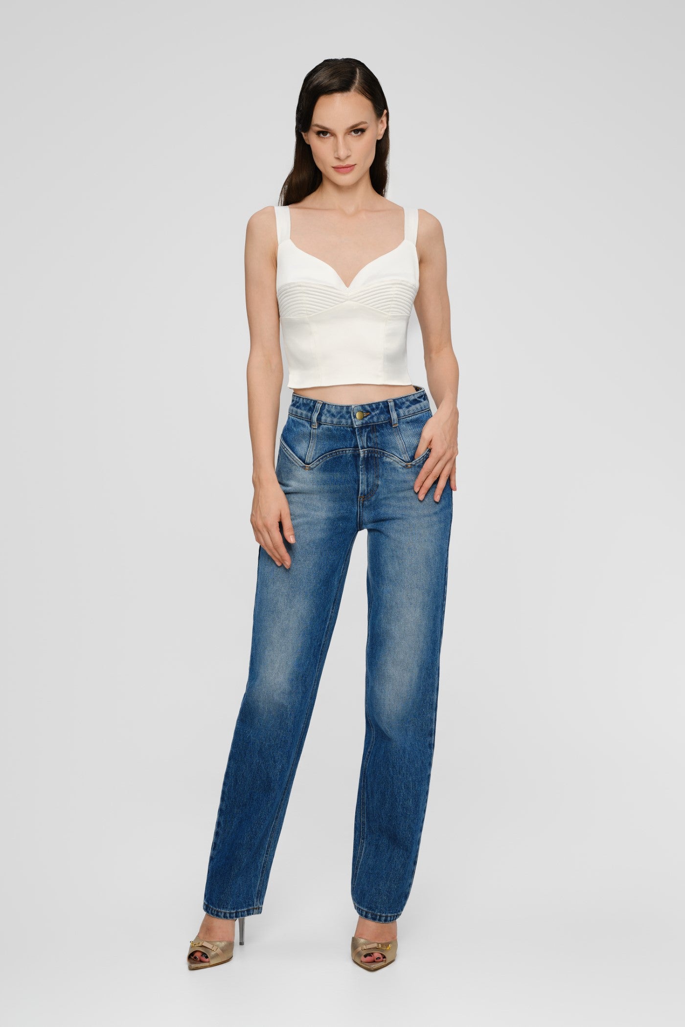 Haze Bra Top White