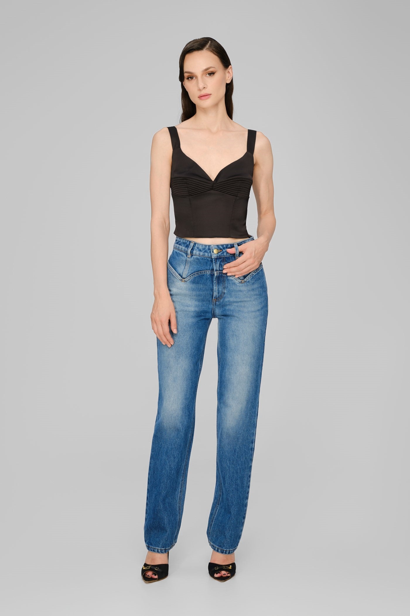 Haze Corset Black