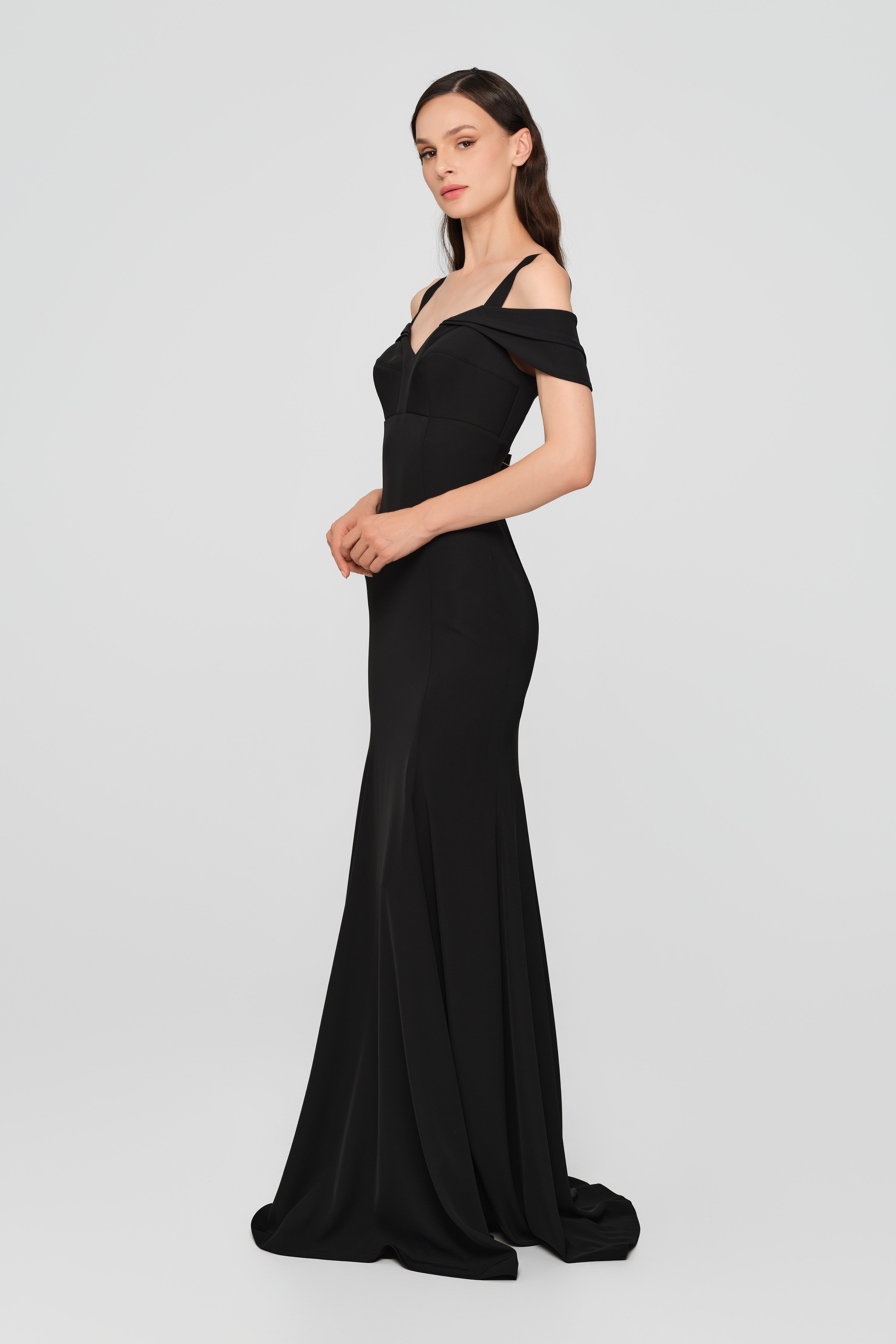 Candy Long Dress Black