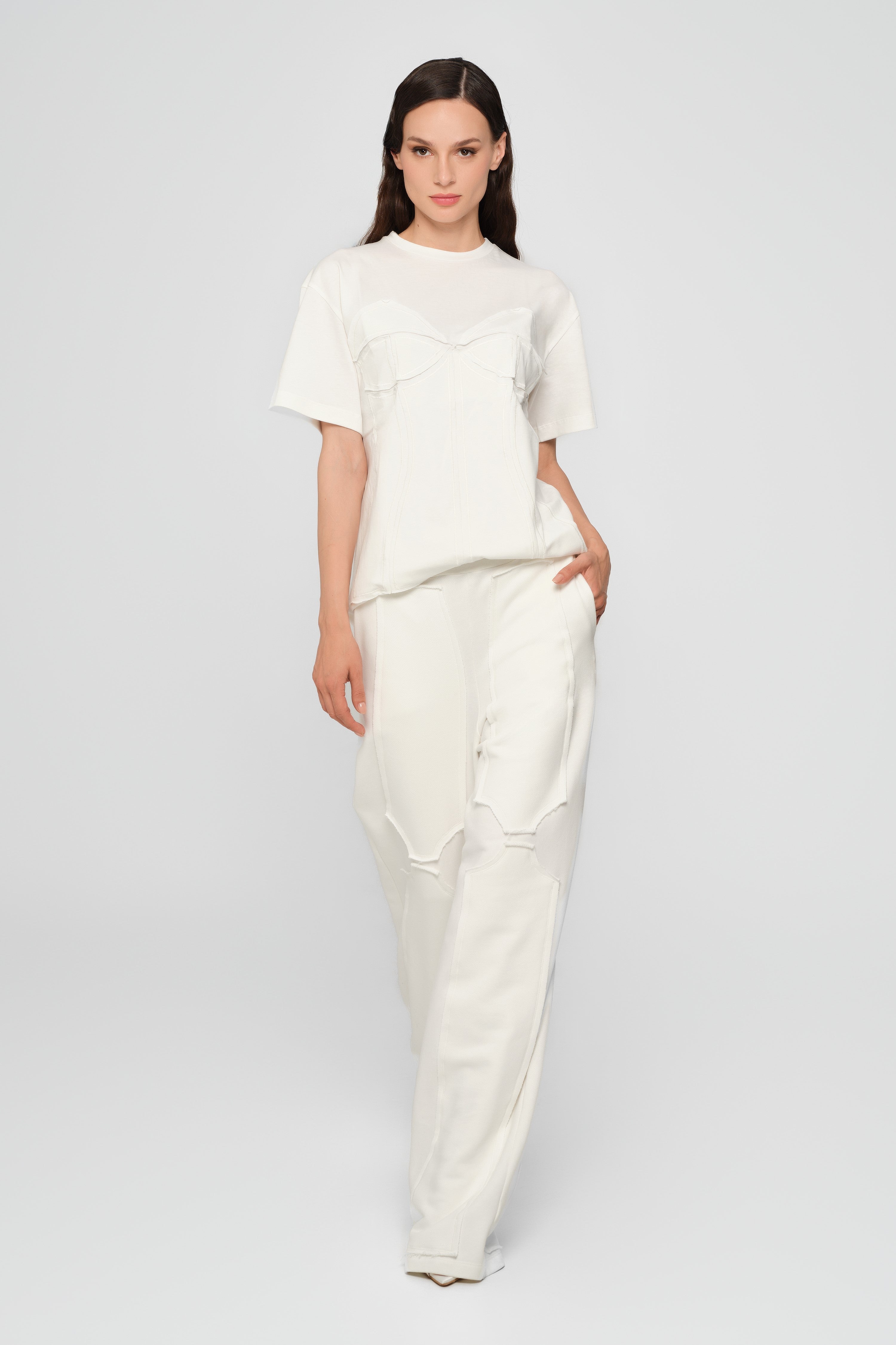 Deconstructed T-Shirt White