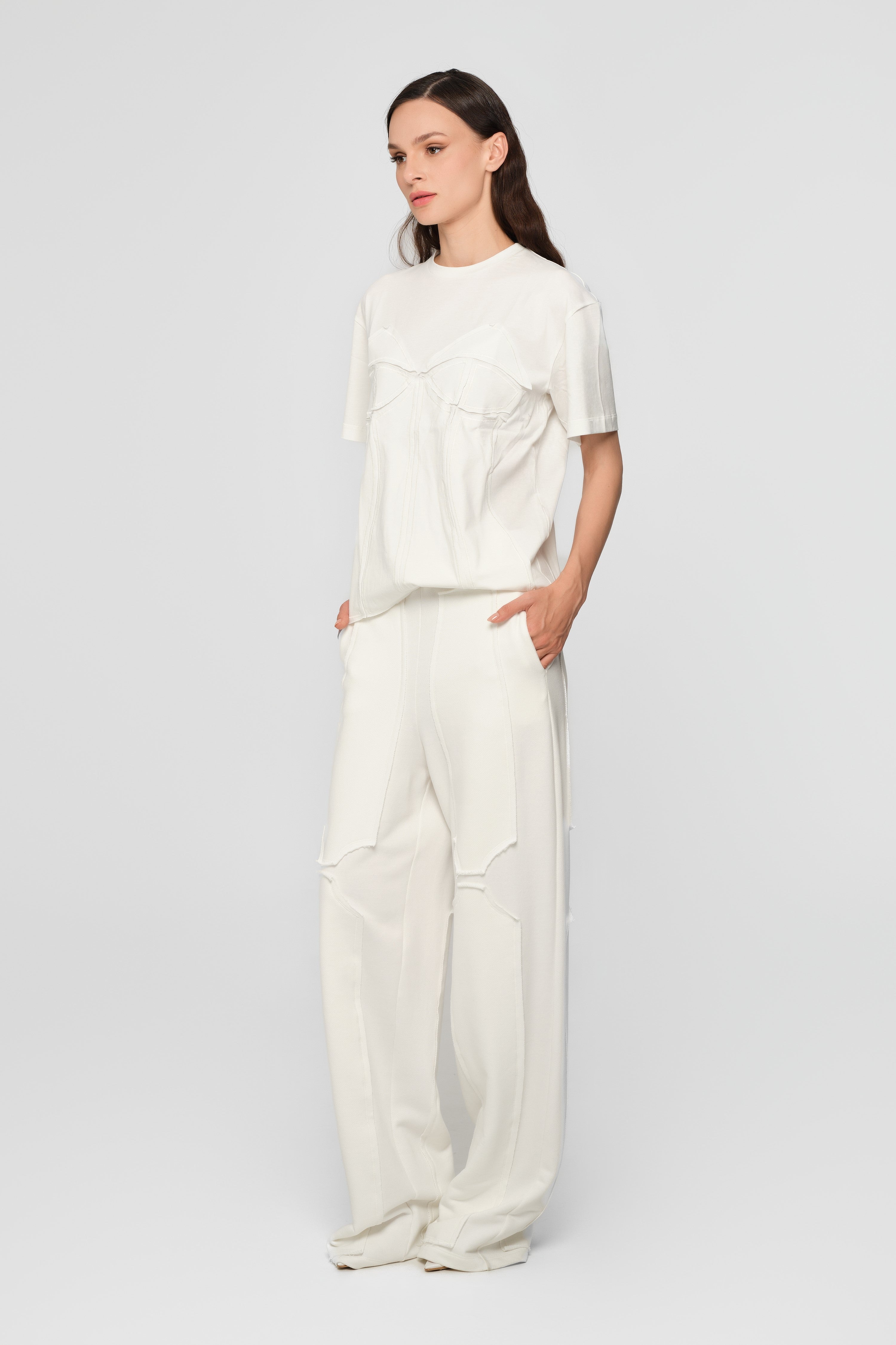 Deconstructed T-Shirt White