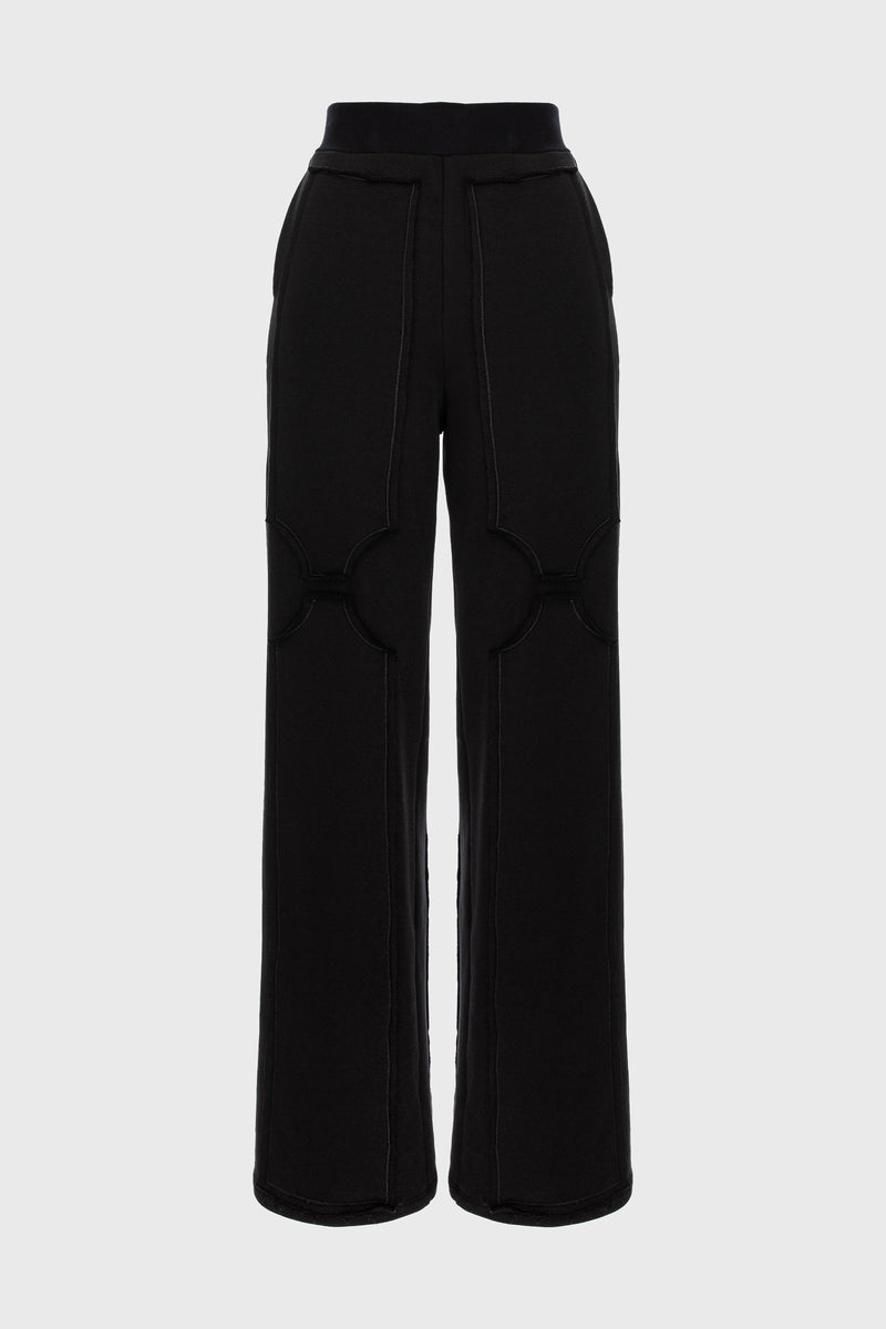 Deconstructed Sweatpants Black