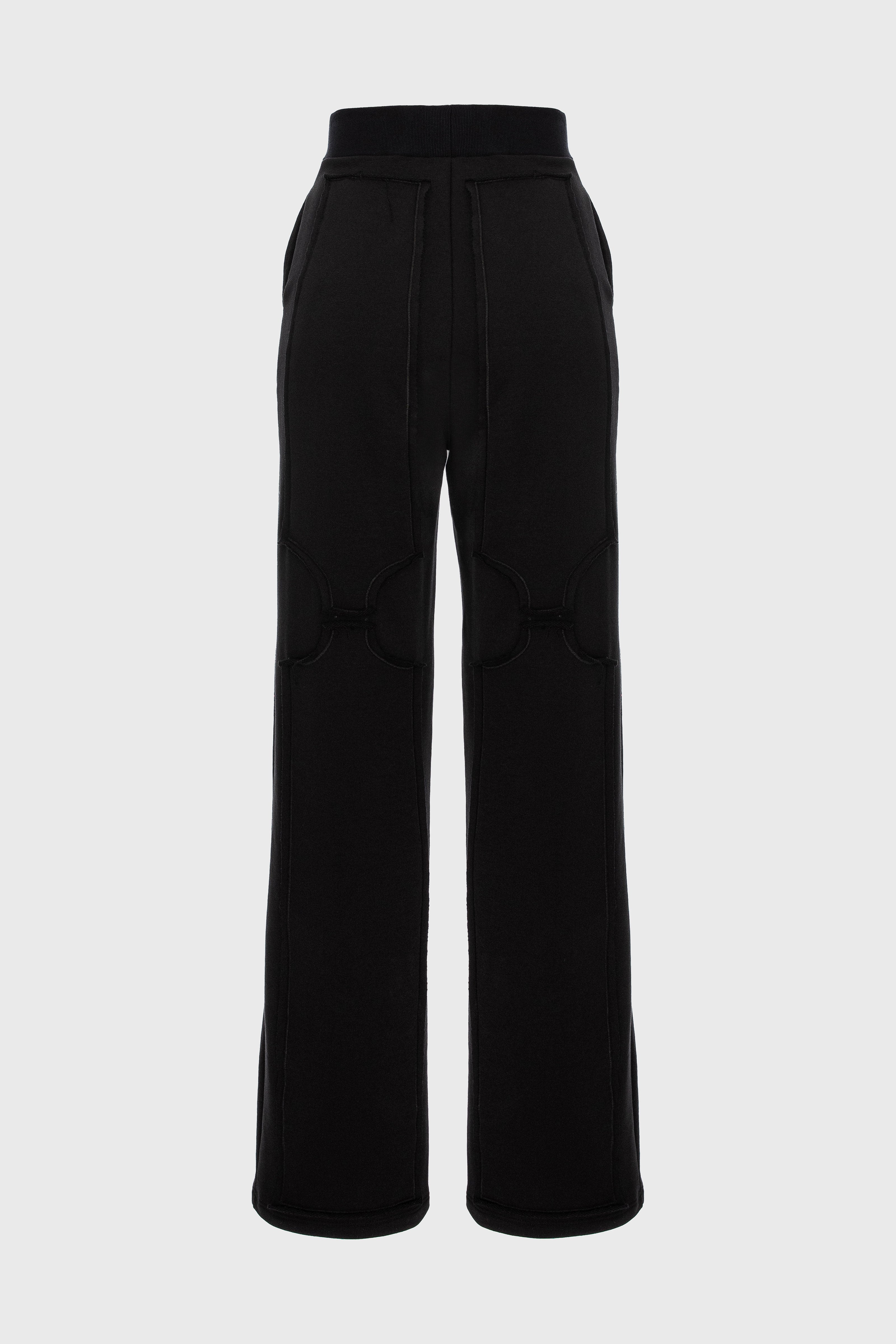 Deconstructed Sweatpants Black