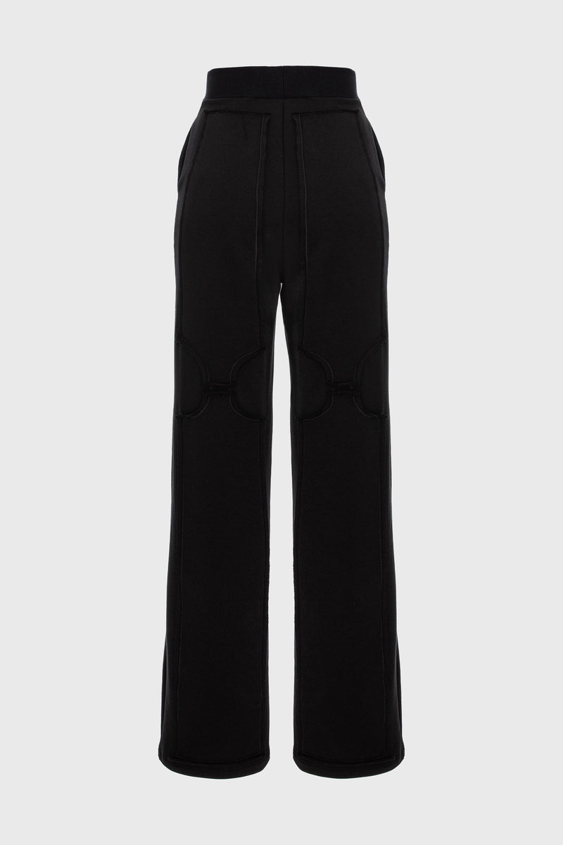 Deconstructed Sweatpants Black