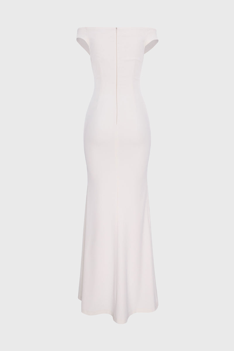 Ivy Long Dress White