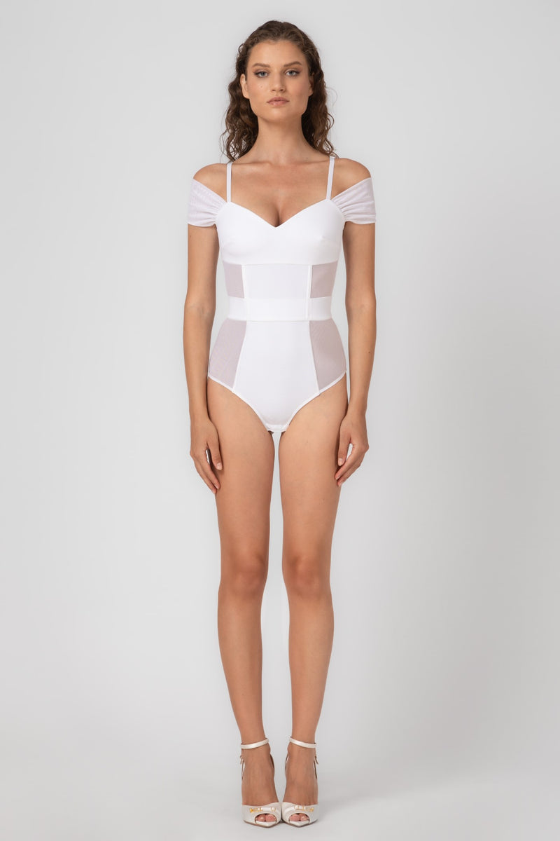 Stark Bodysuit White