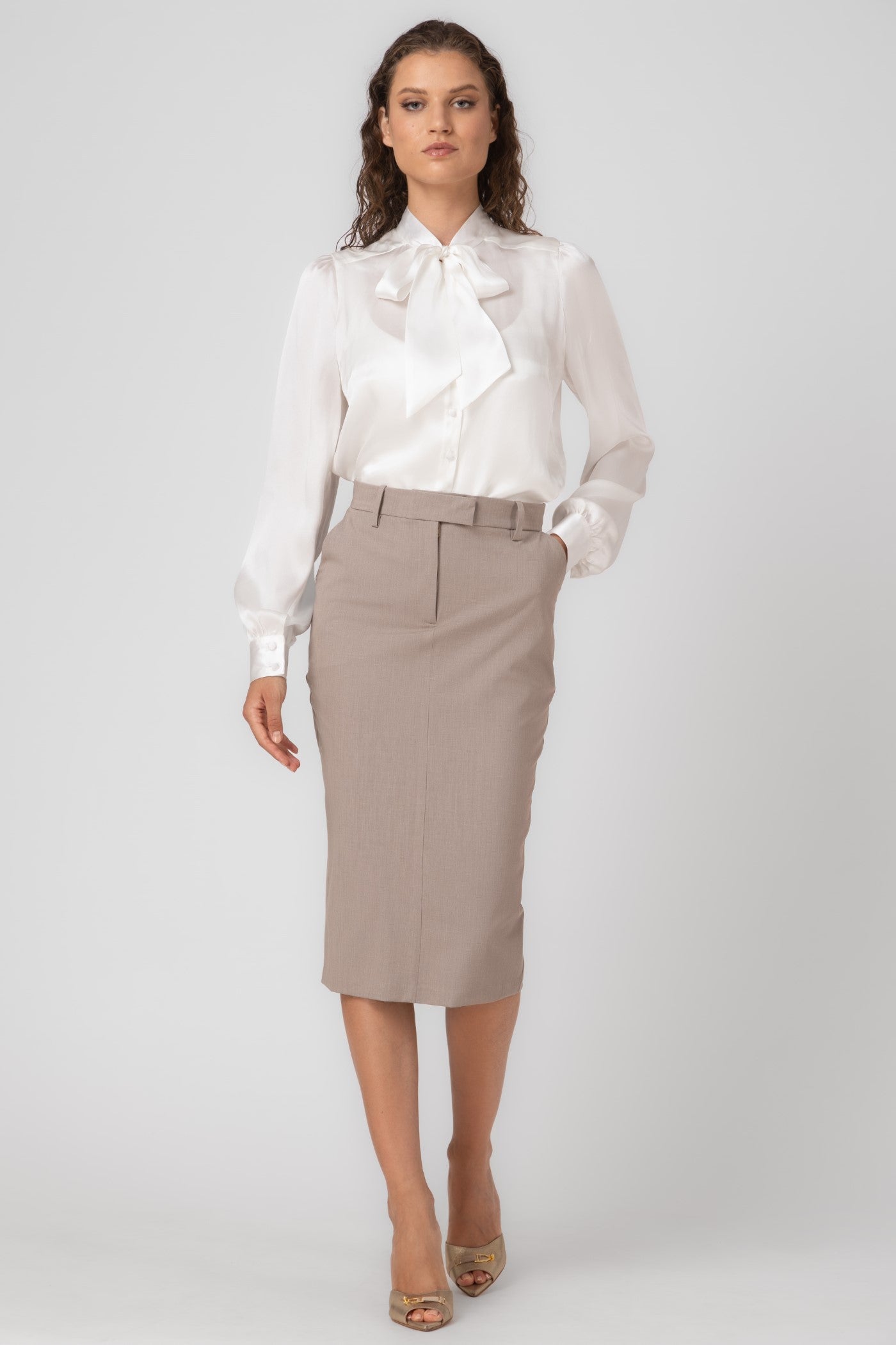Formal Skirt Sand