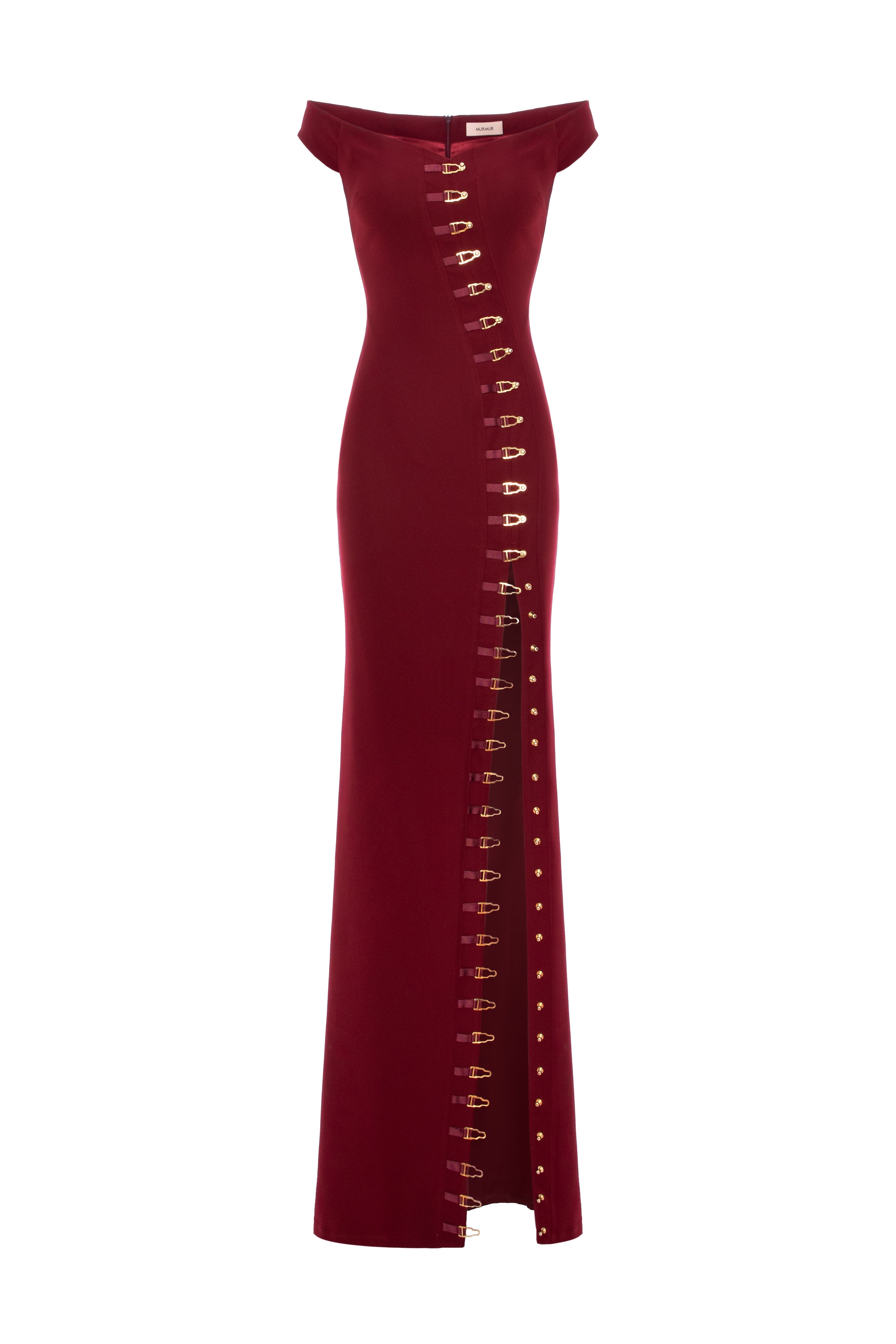 Ivy Long Dress Wine