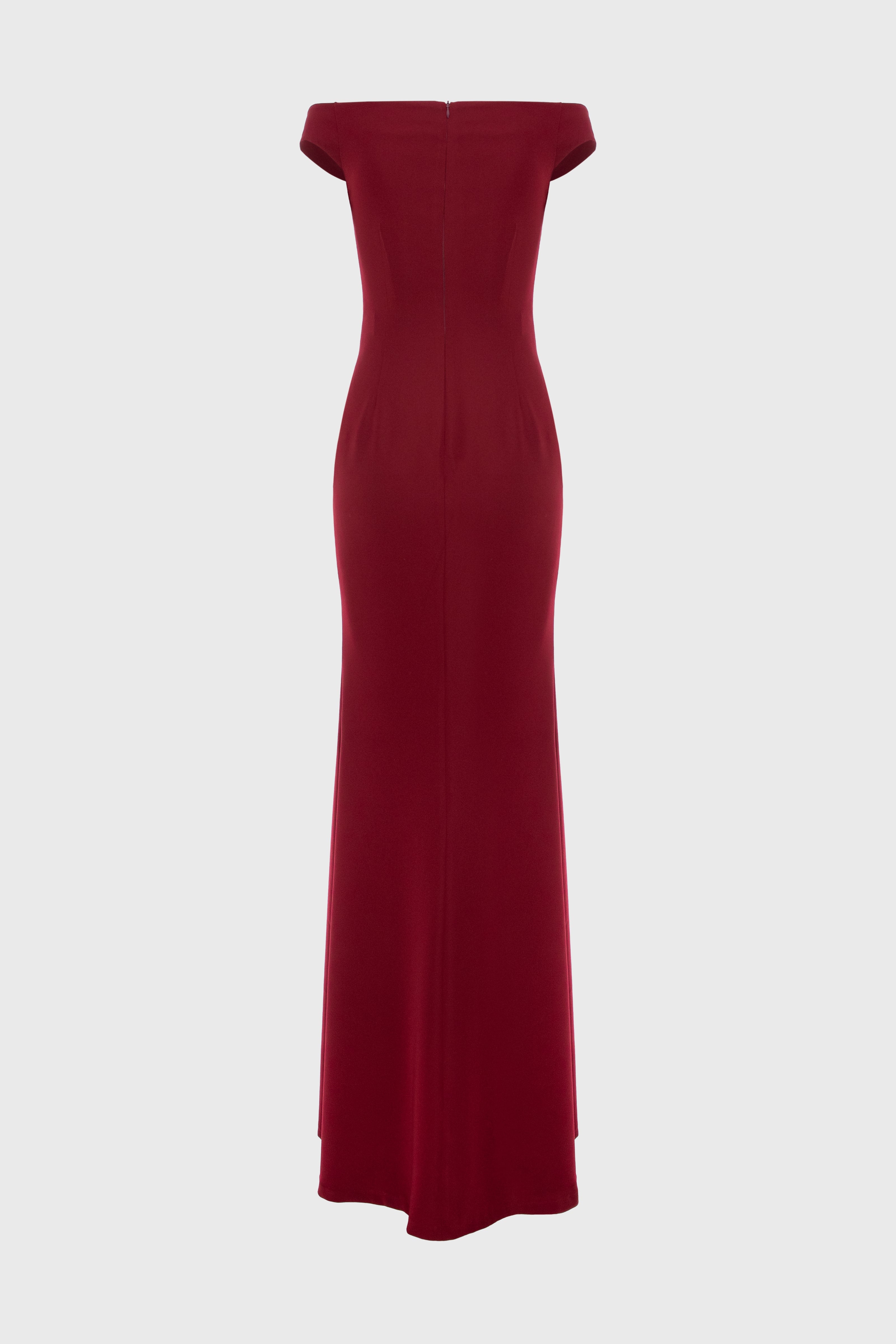 Ivy Long Dress Wine