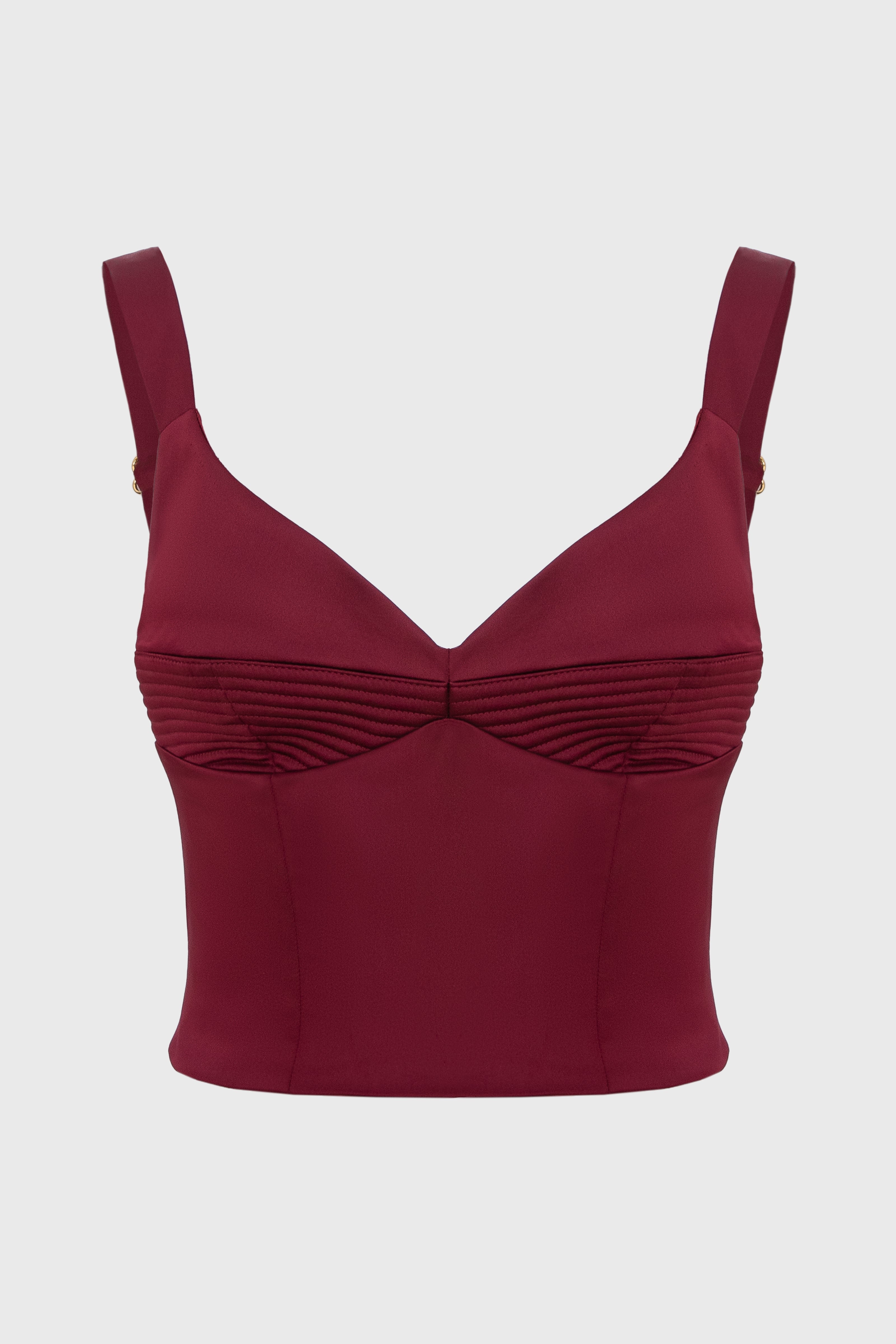 Haze Corset Wine