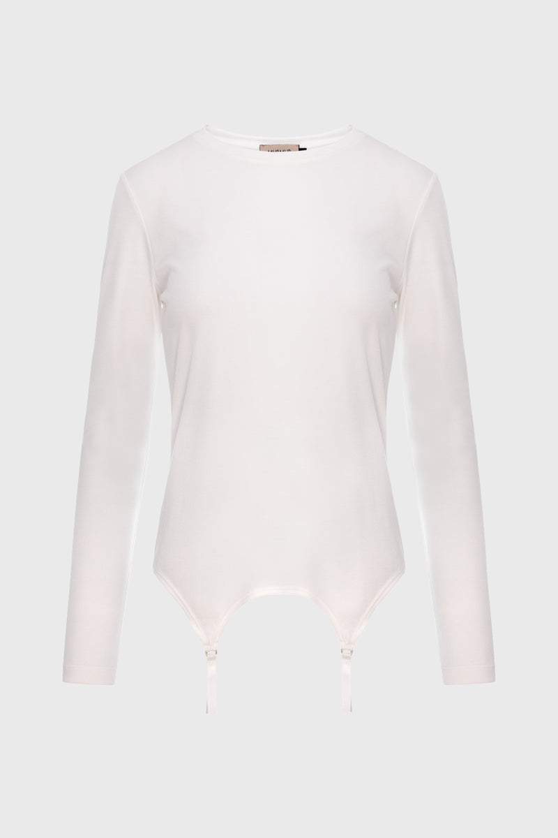 Garter Blouse White
