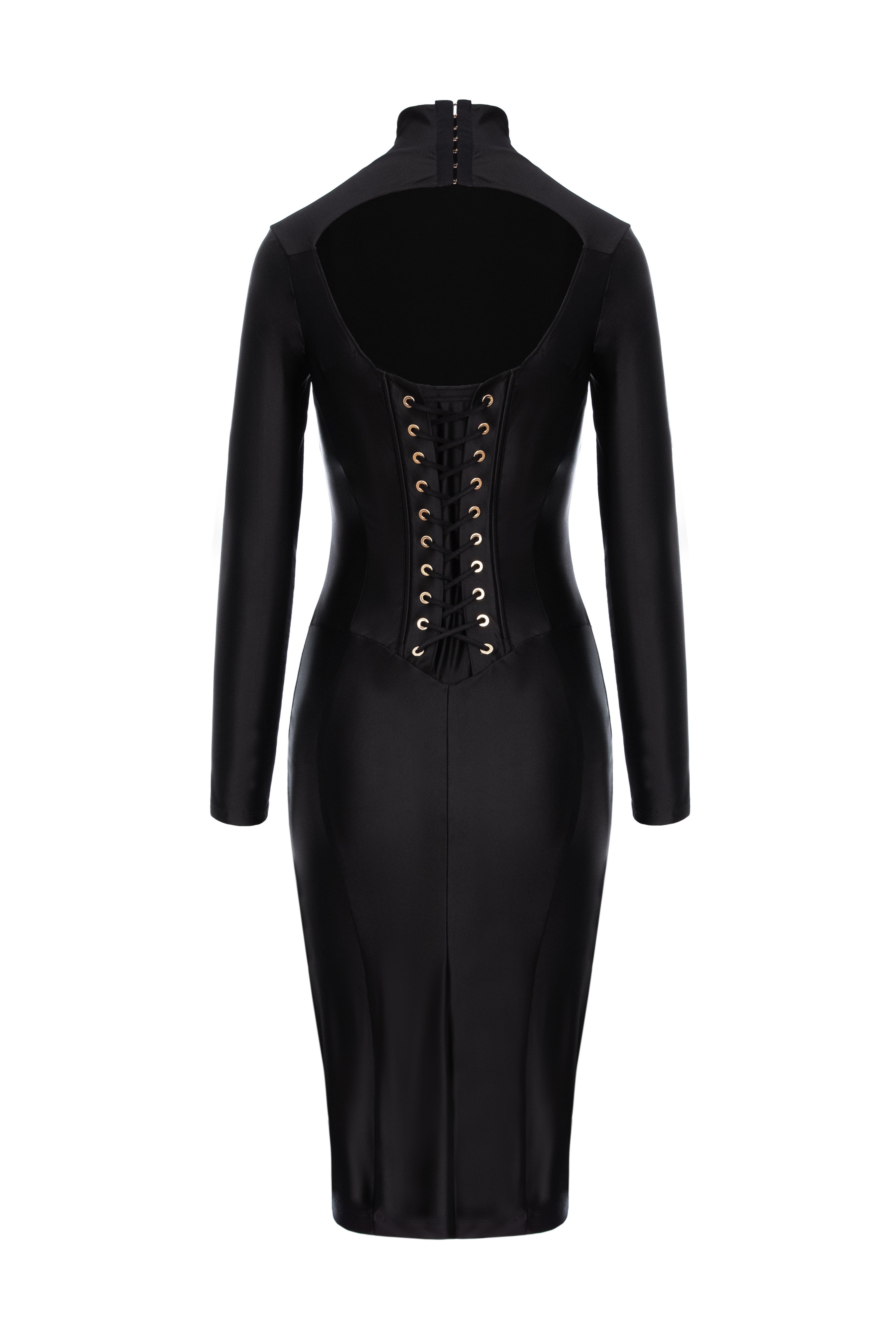 Cast Dress Black