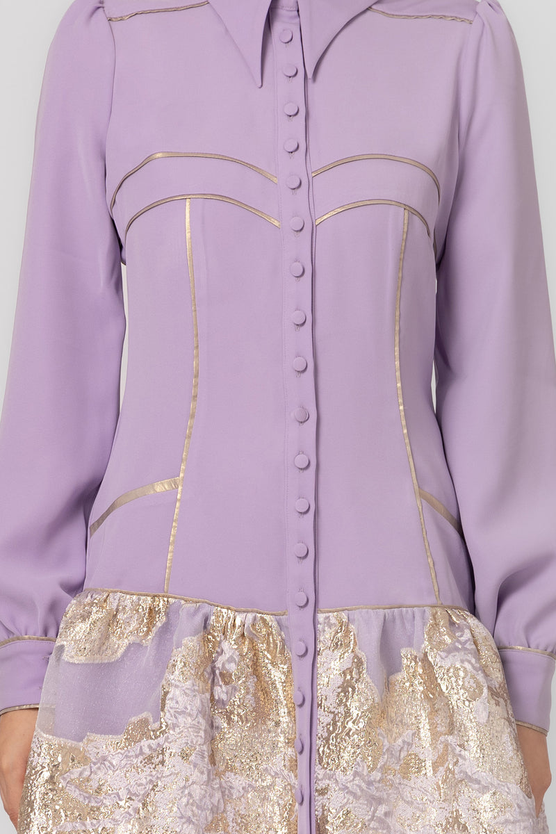 Androgyn Dress Lavender