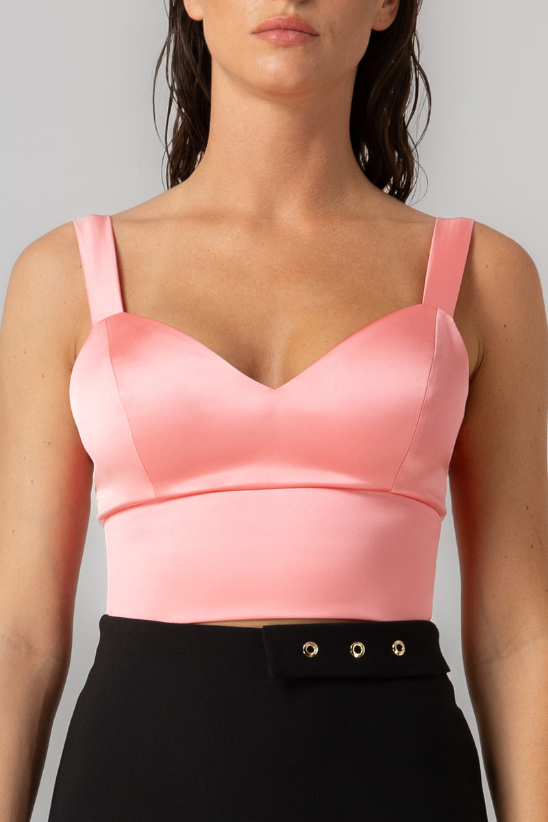 Candy Bra Top Hot Pink